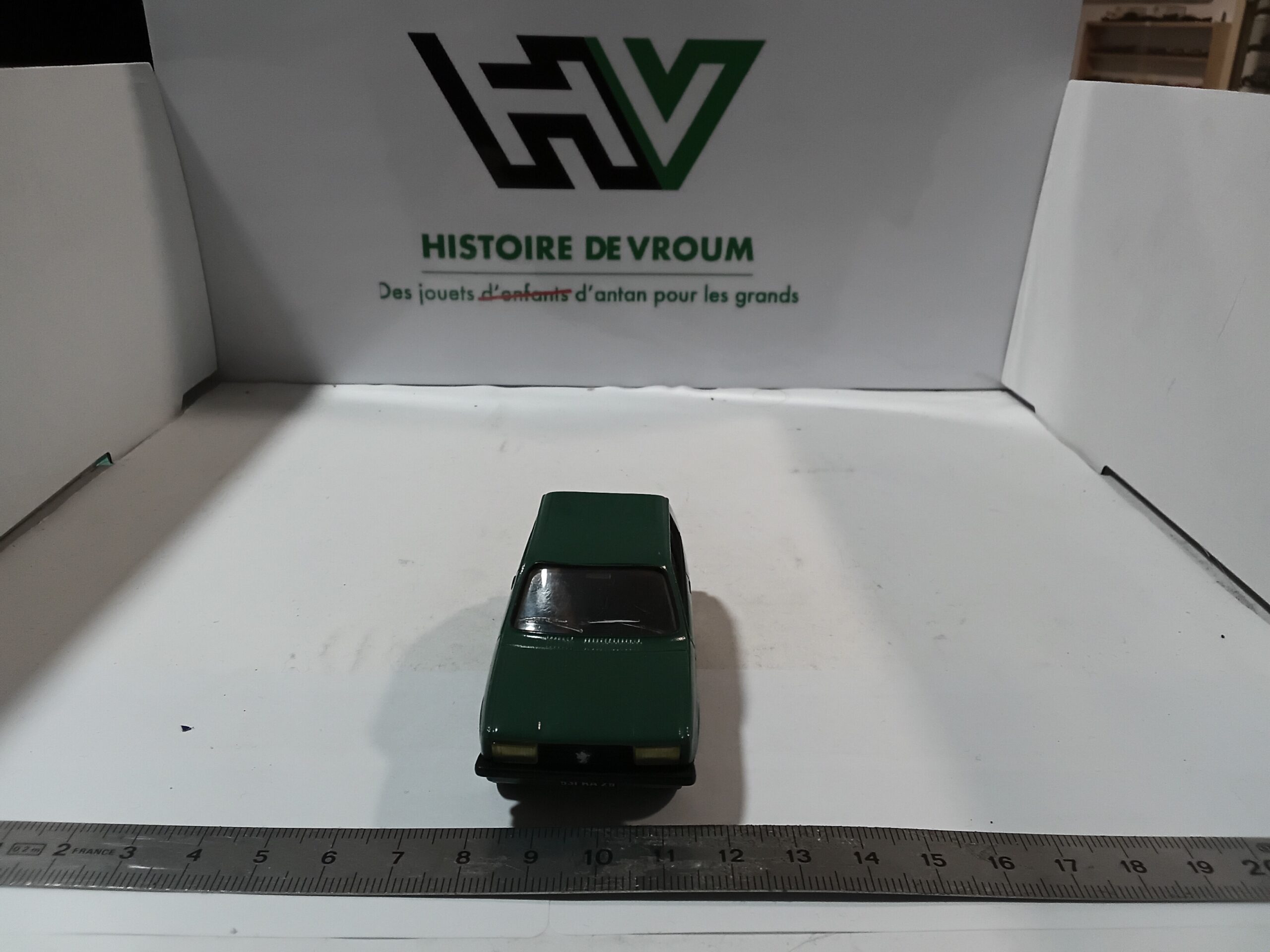 🇫🇷 Miniature de Collection - PEUGEOT 104 ZS Verte - SOLIDO 1/43 (Modèle Made in France) – Image 5
