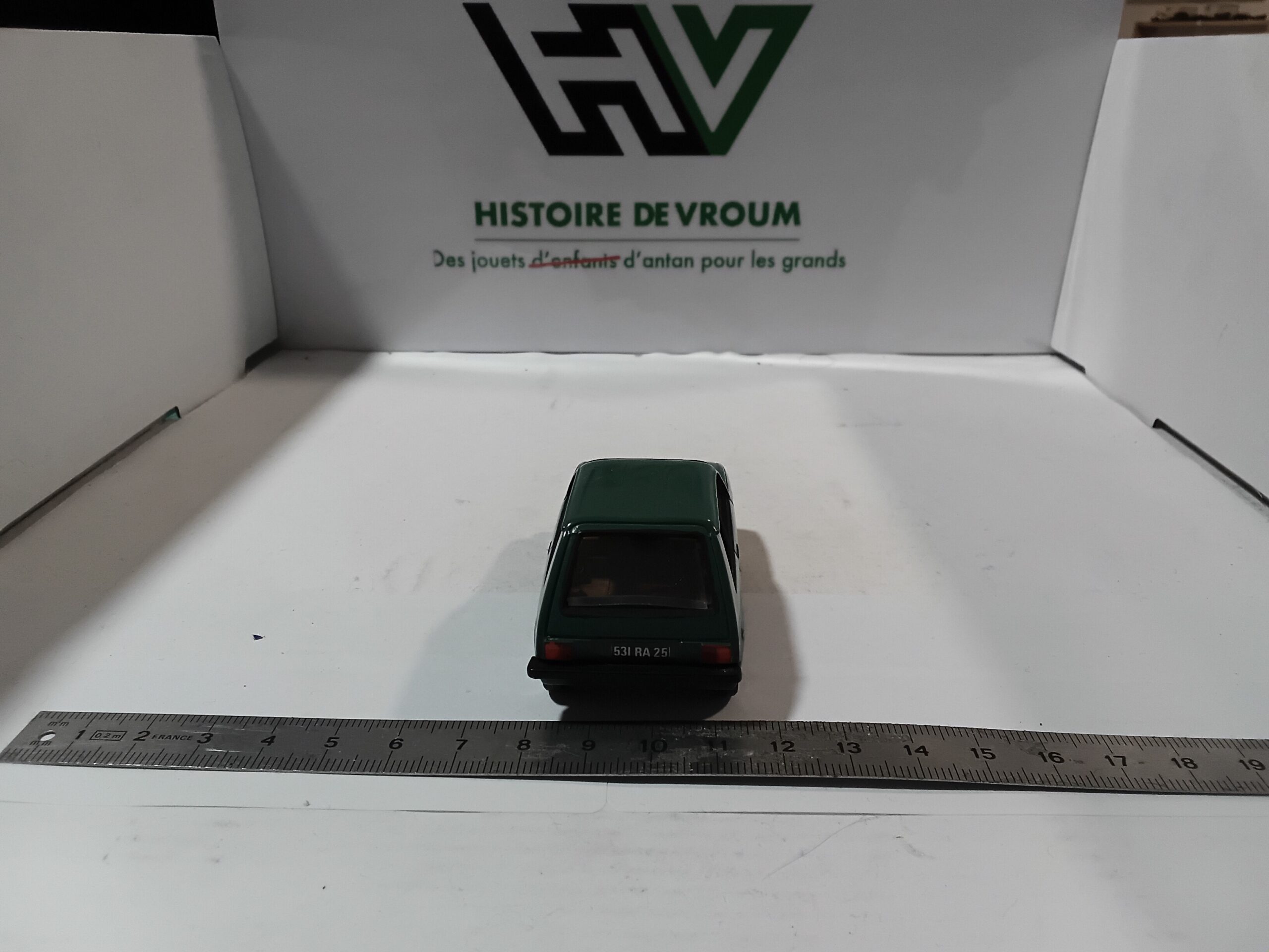 🇫🇷 Miniature de Collection - PEUGEOT 104 ZS Verte - SOLIDO 1/43 (Modèle Made in France) – Image 6