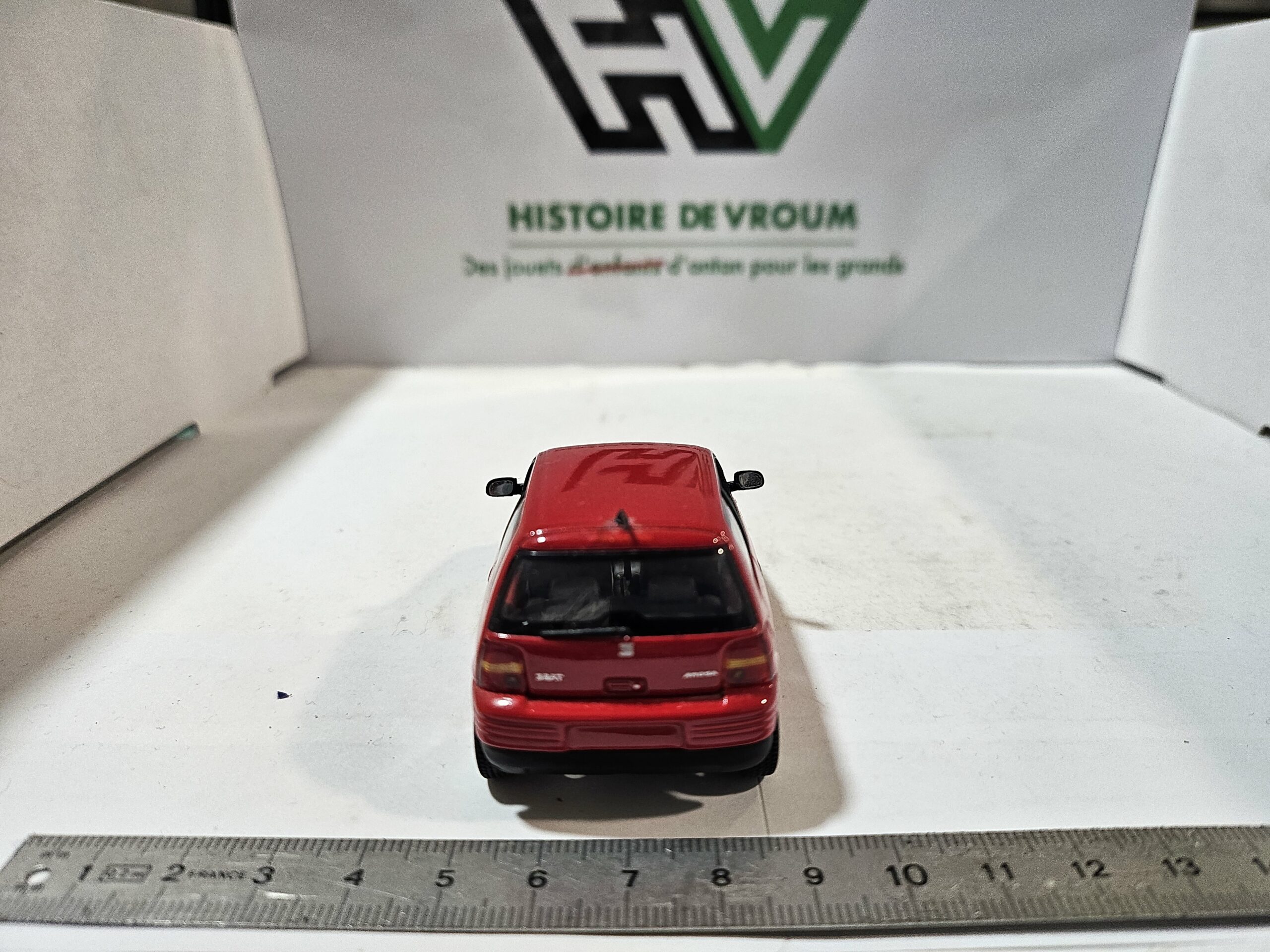 Miniature SEAT AROSA 1997 Rouge - 1/43 - Marque MINICHAMPS - État Neuf – Image 6