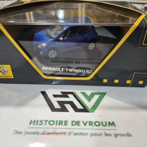 Miniature RENAULT TWINGO GT - Bleu Malte - Échelle 1/43 - NOREV - NEUF EN BOÎTE
