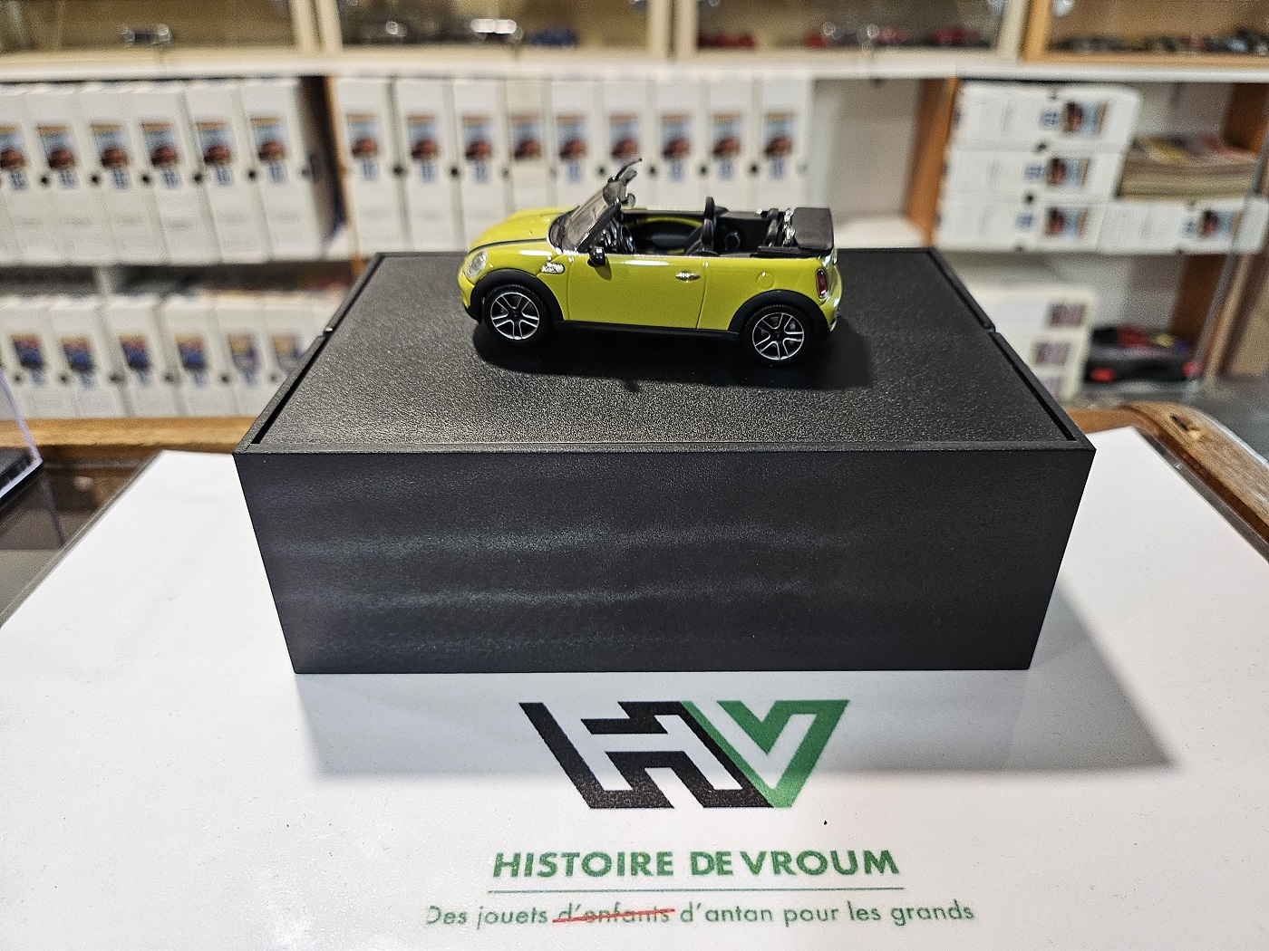 Miniature MINI Cooper S Cabriolet (R52) 1/43 - Neuf en Boîte d'Origine - Collection