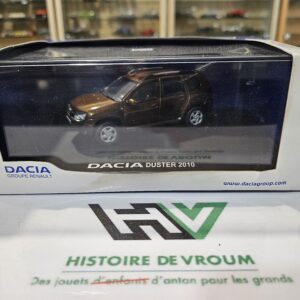 RARE Dacia Duster 2010 – Miniature 1/43 – Édition Constructeur DACIA (Boîte Originale) – BRUN