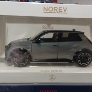 Alpine A290 GT 2025 Gris Tornade Mat et Noir 1/18