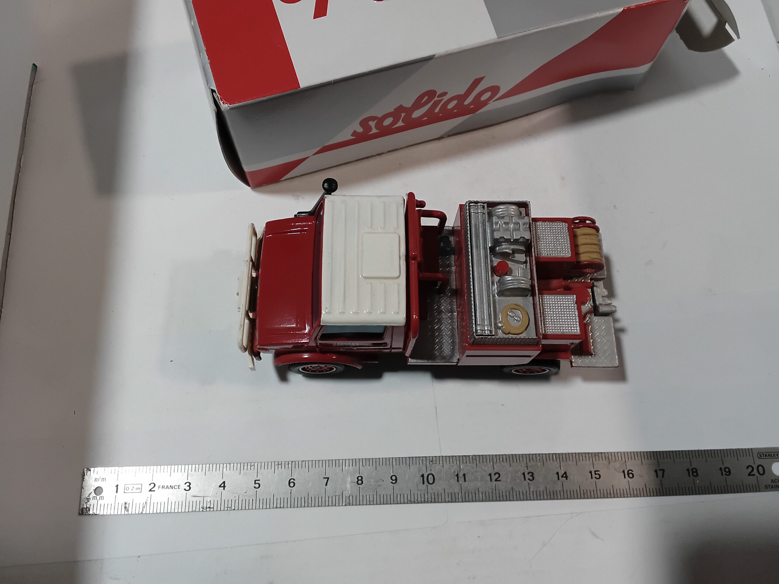 Camion Pompier Mercedes Unimog 1/50 Solido N°79 – Image 5