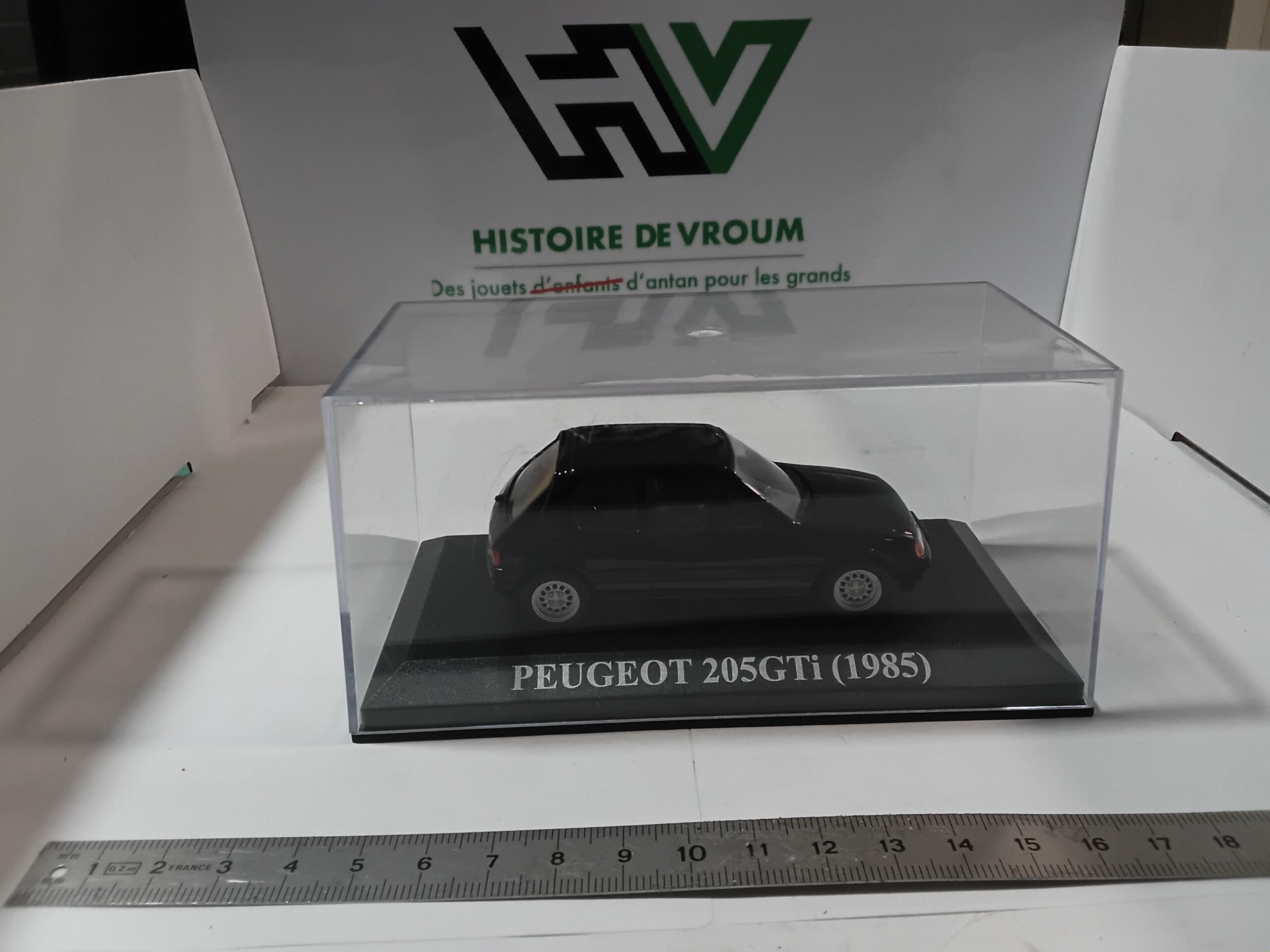 Peugeot 205 GTI 1985 Noire 1/43