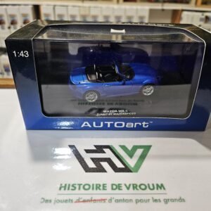 Miniature AUTOart 1/43 - Mazda MX-5 Tuned by Mazdaspeed - Bleu - NEUF Boîte