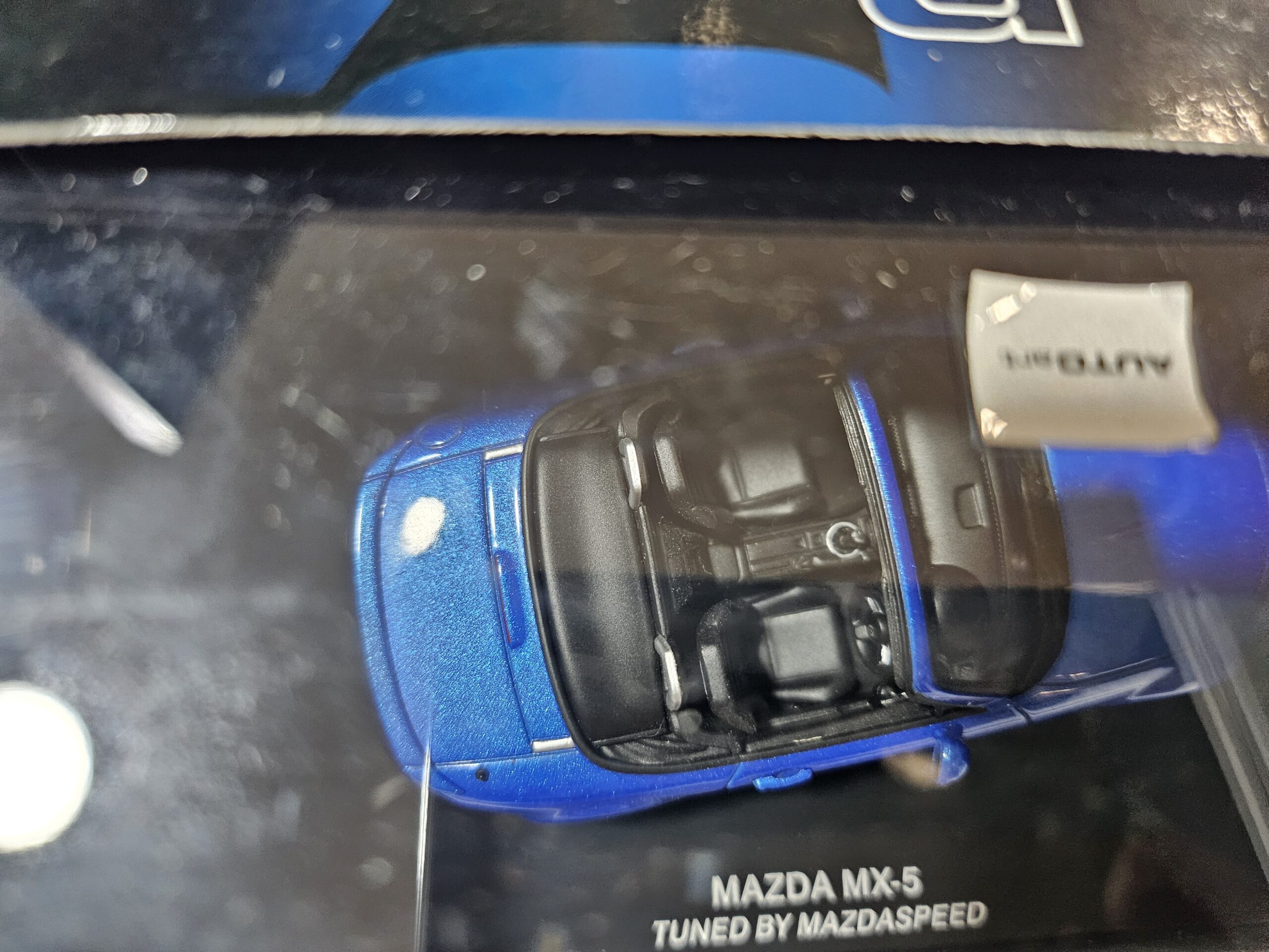 Miniature AUTOart 1/43 - Mazda MX-5 Tuned by Mazdaspeed - Bleu - NEUF Boîte – Image 5