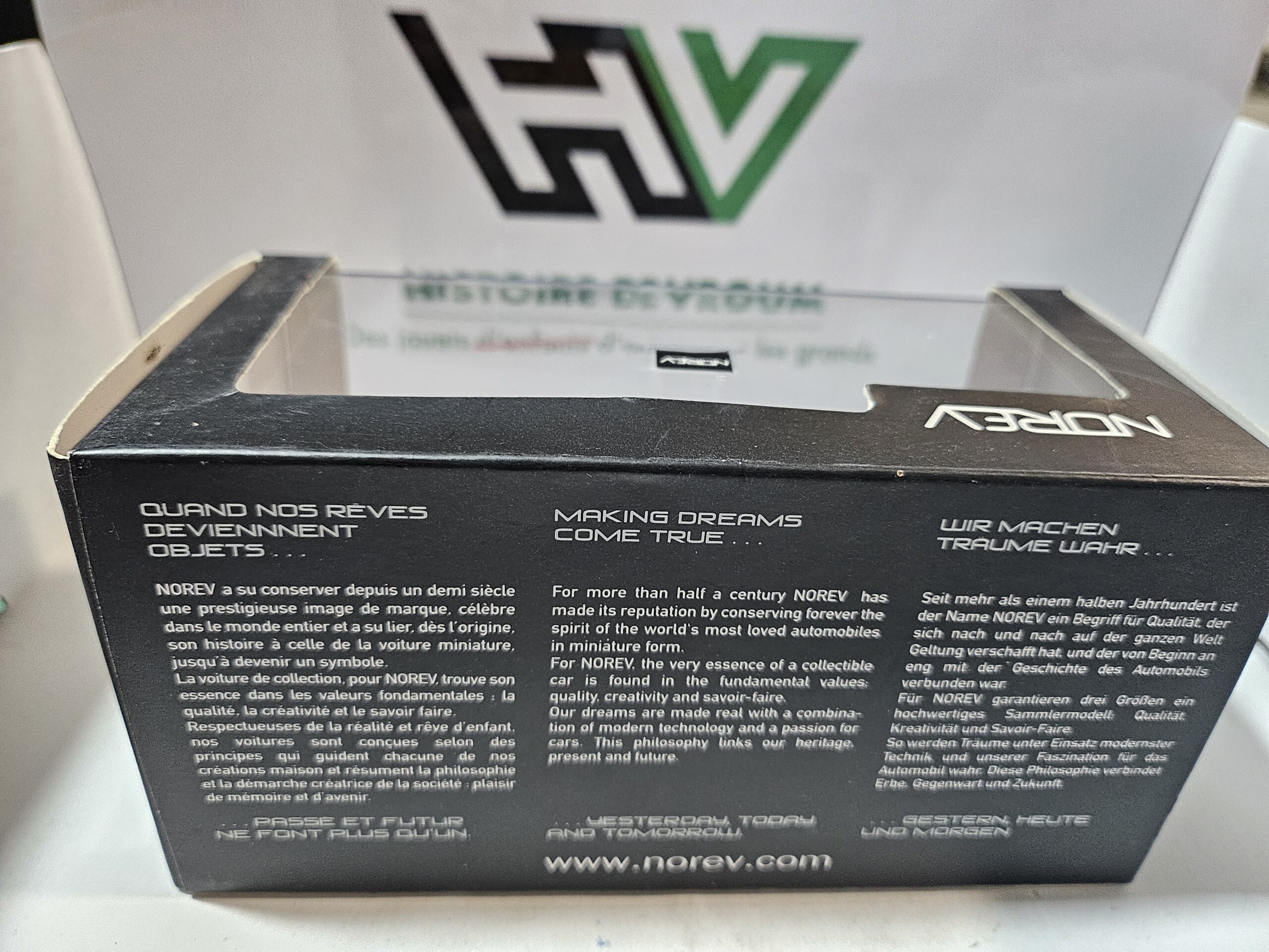 Miniature NOREV 1/43 - PEUGEOT 207 CC (Coupé Cabriolet) - Gris Anthracite - NEUF en boîte – Image 6