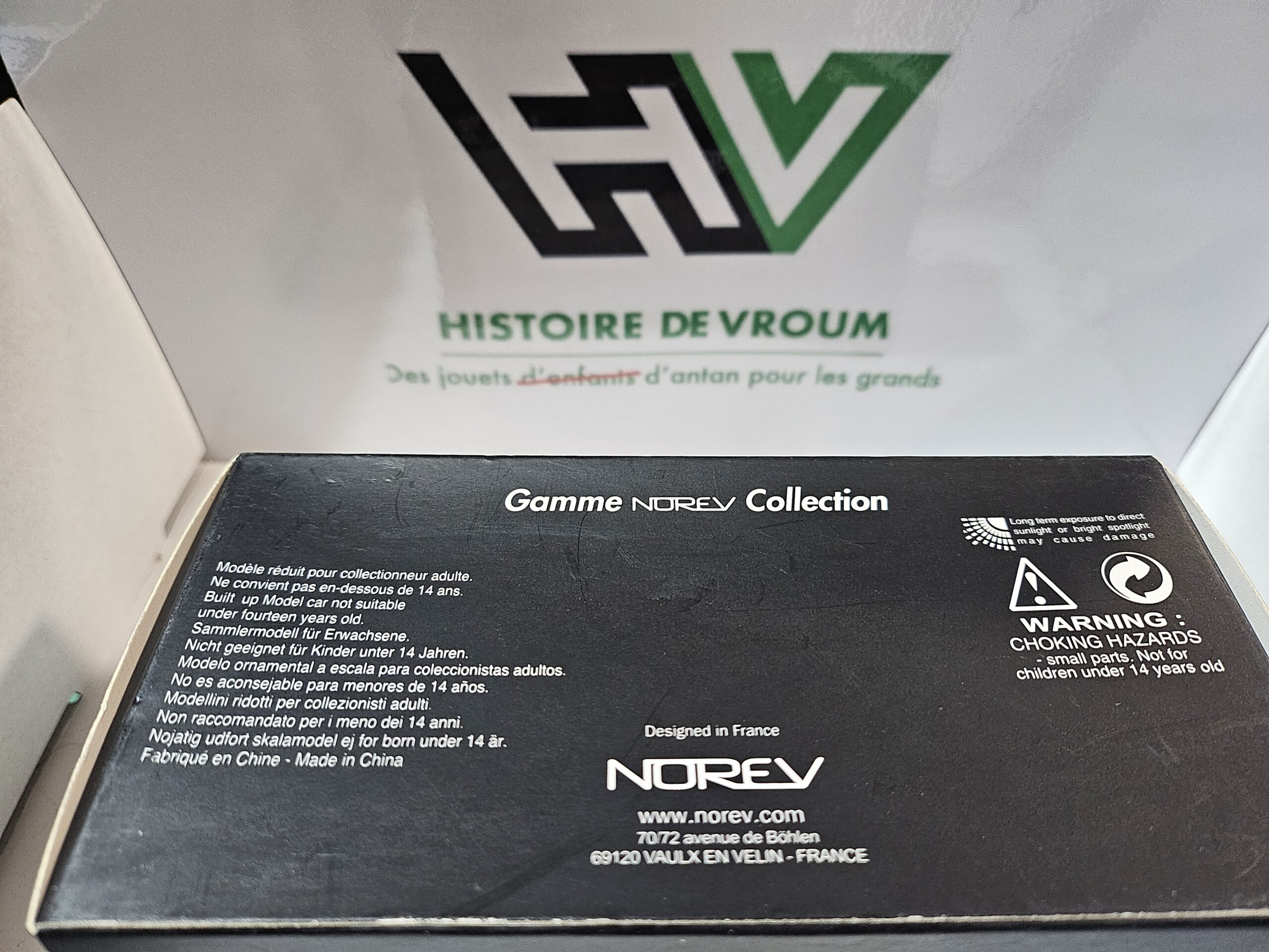 Miniature NOREV 1/43 - PEUGEOT 207 CC (Coupé Cabriolet) - Gris Anthracite - NEUF en boîte – Image 7