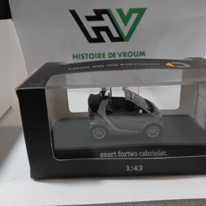 Smart Fortwo Cabriolet Grise 2012 1/43