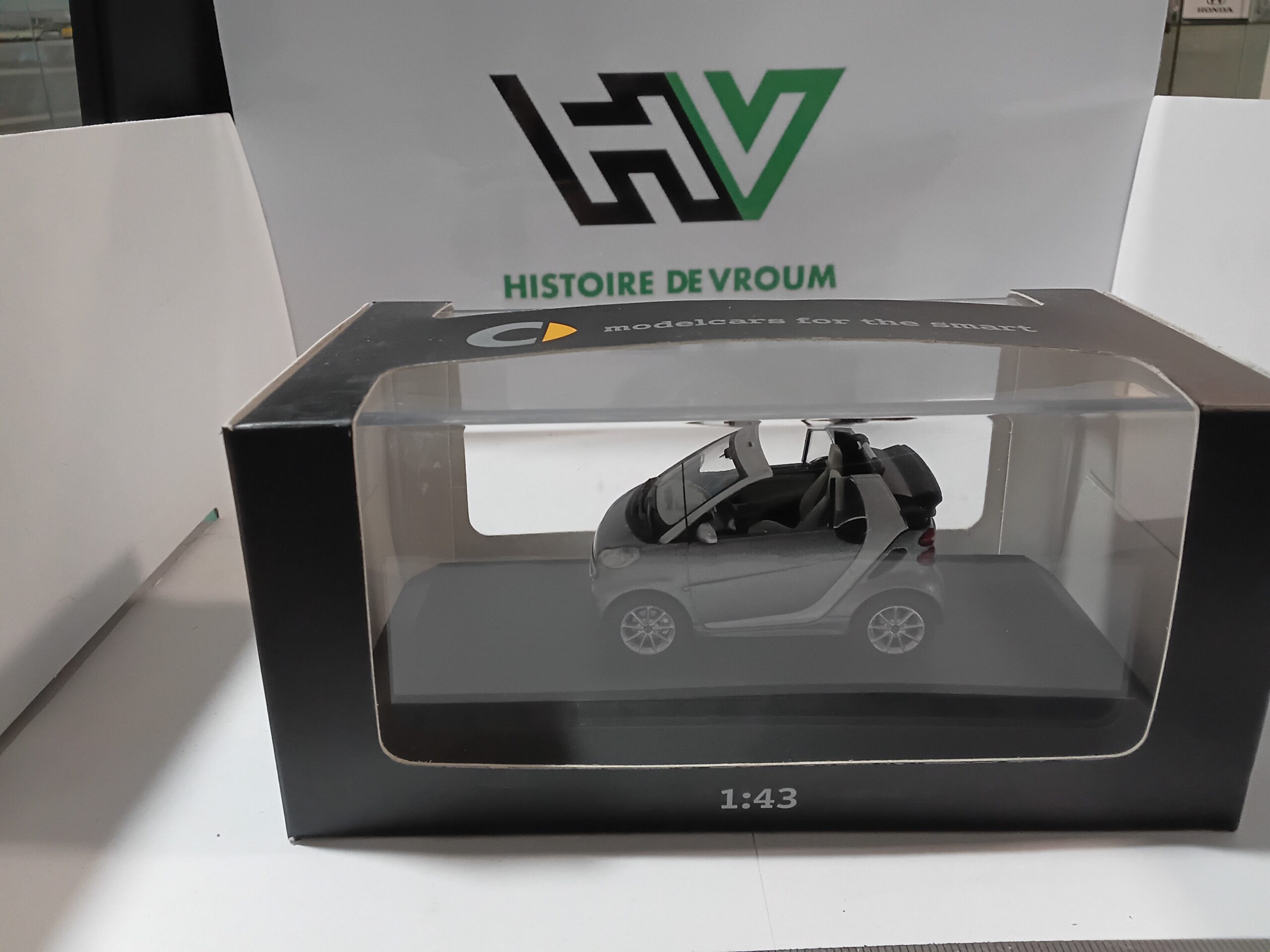 Smart Fortwo Cabriolet Grise 2012 1/43 – Image 5