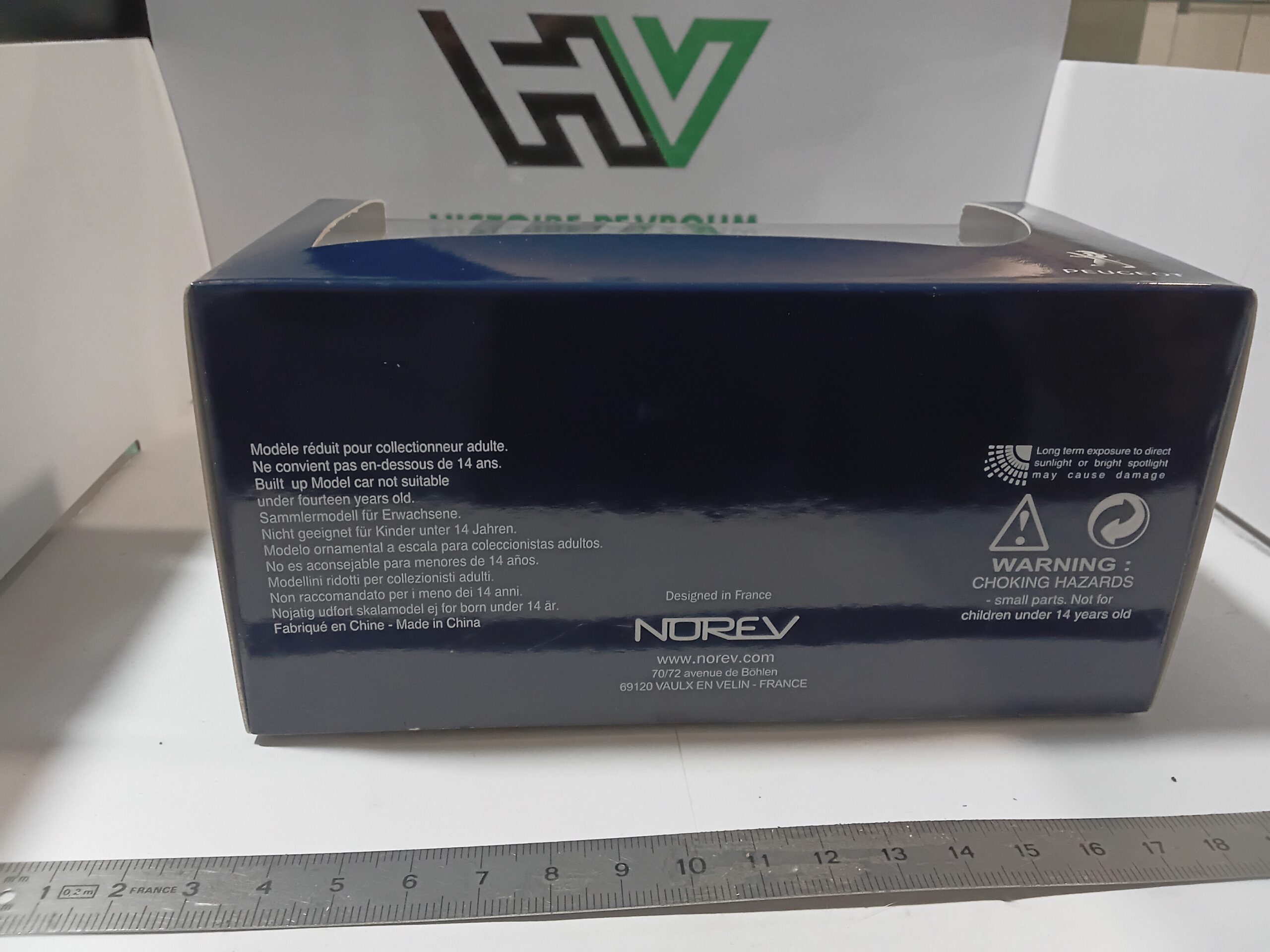 Peugeot RCZ R 1/43 Noire Norev – Image 7