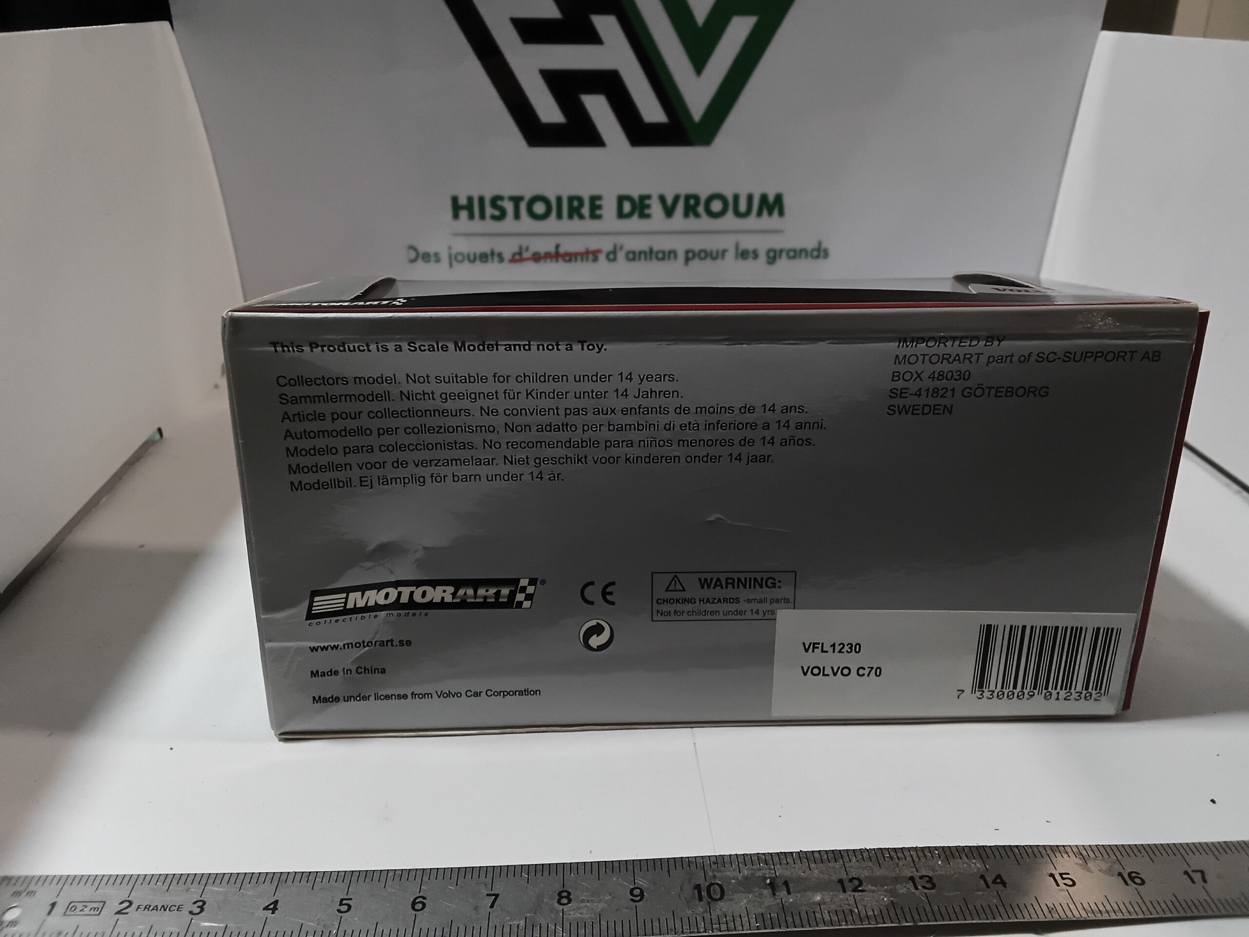 Volvo C70 Grise 2005 1/43 – Image 6