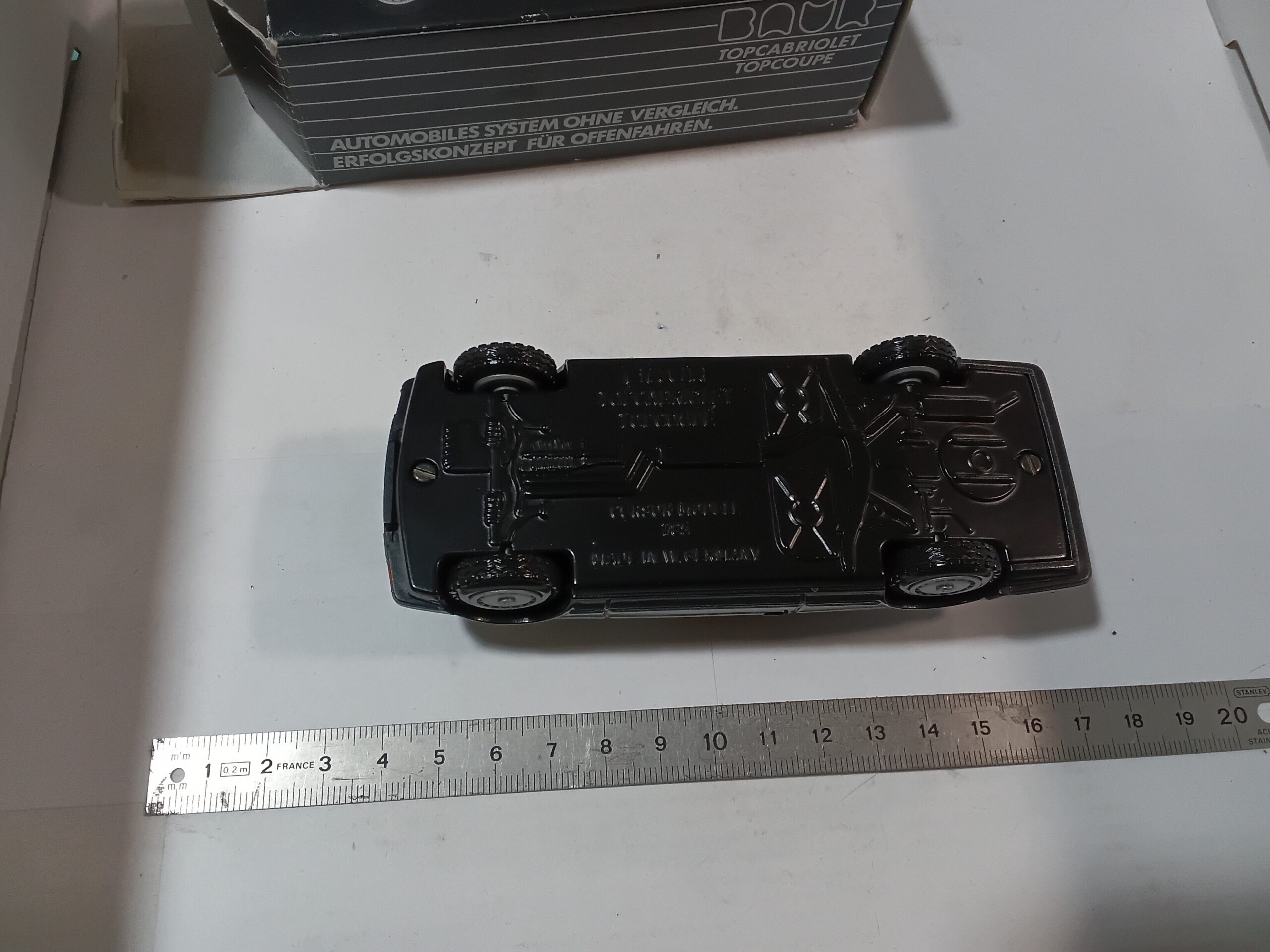 BMW E30 Cabriolet Noire 1/43 Baur – Image 5