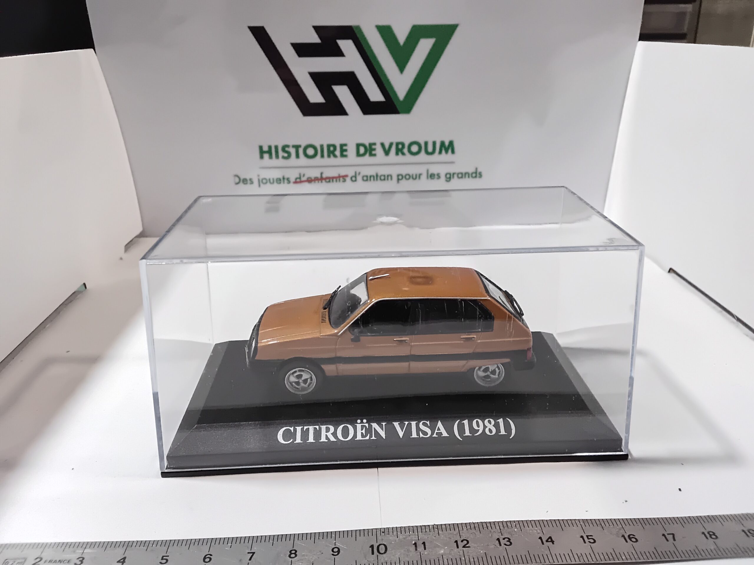 Citroën Visa 1981 Marron 1/43