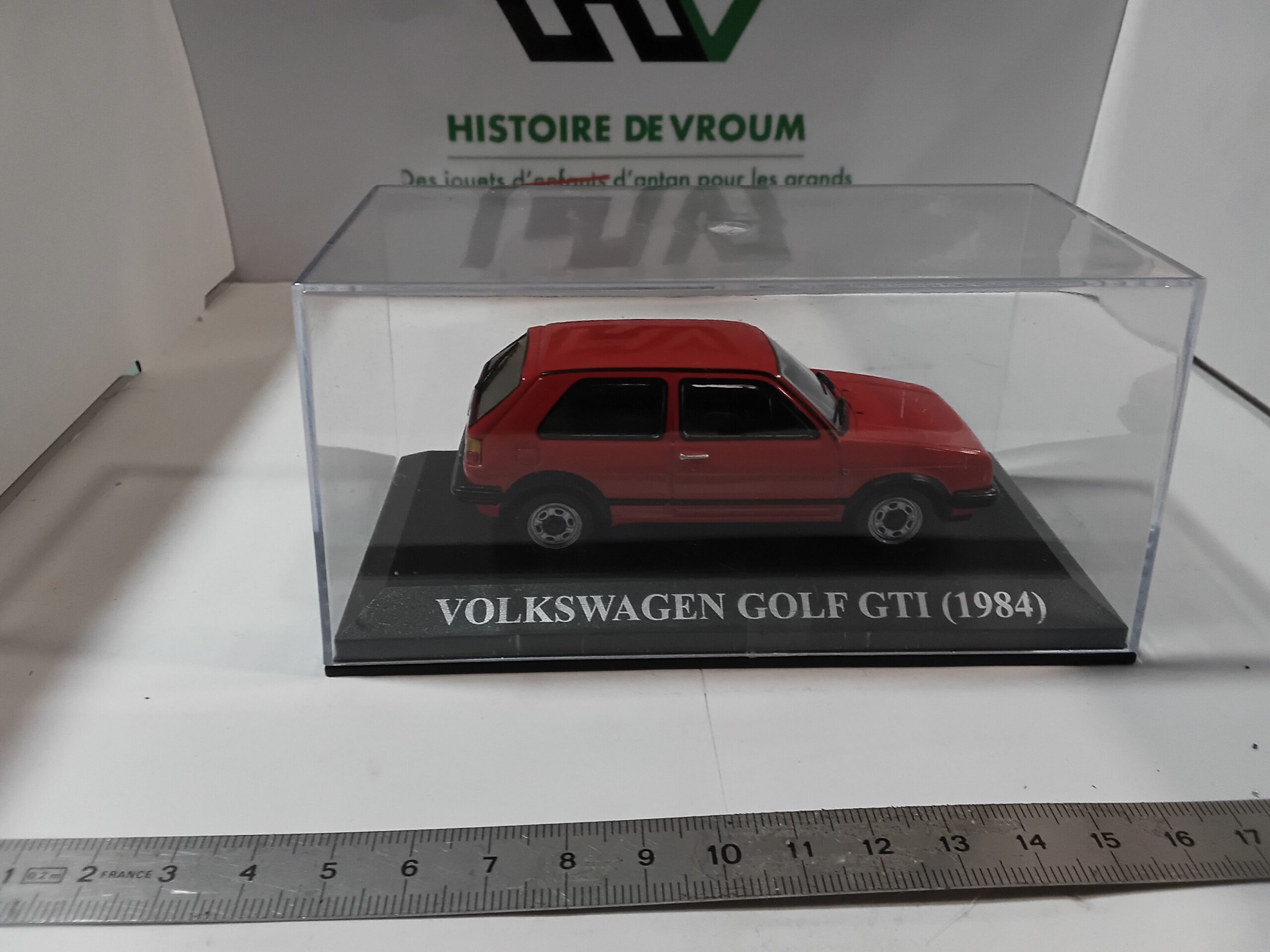 VW Golf GTI 1984 Rouge 1/43