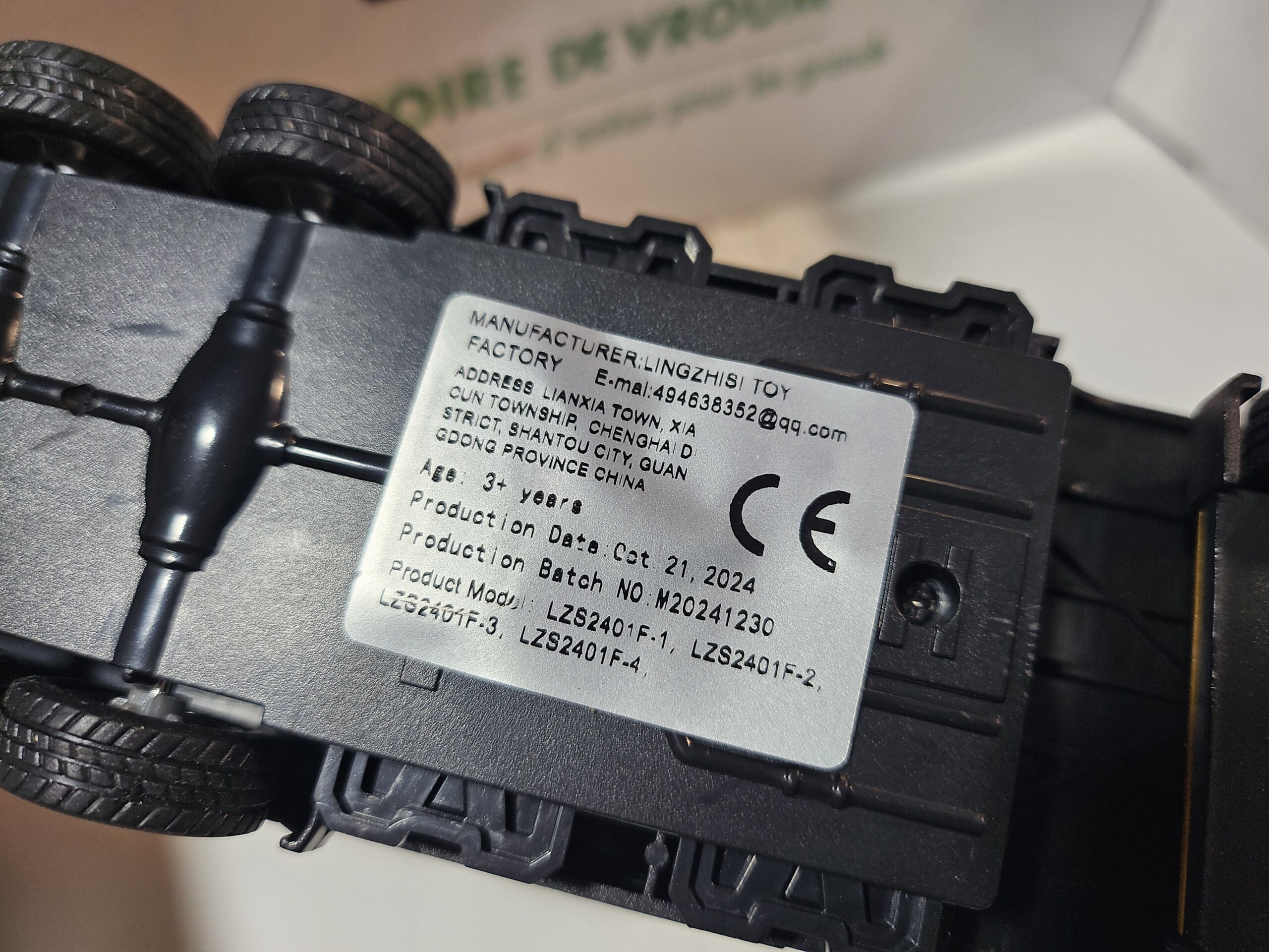 Camion Grue Automotrice de Chantier - Jaune - Modèle Jouet/Collection – Image 8