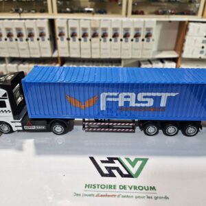 Camion Remorque Conteneur - "TRUCK KING" - DIE CAST COLLECTION