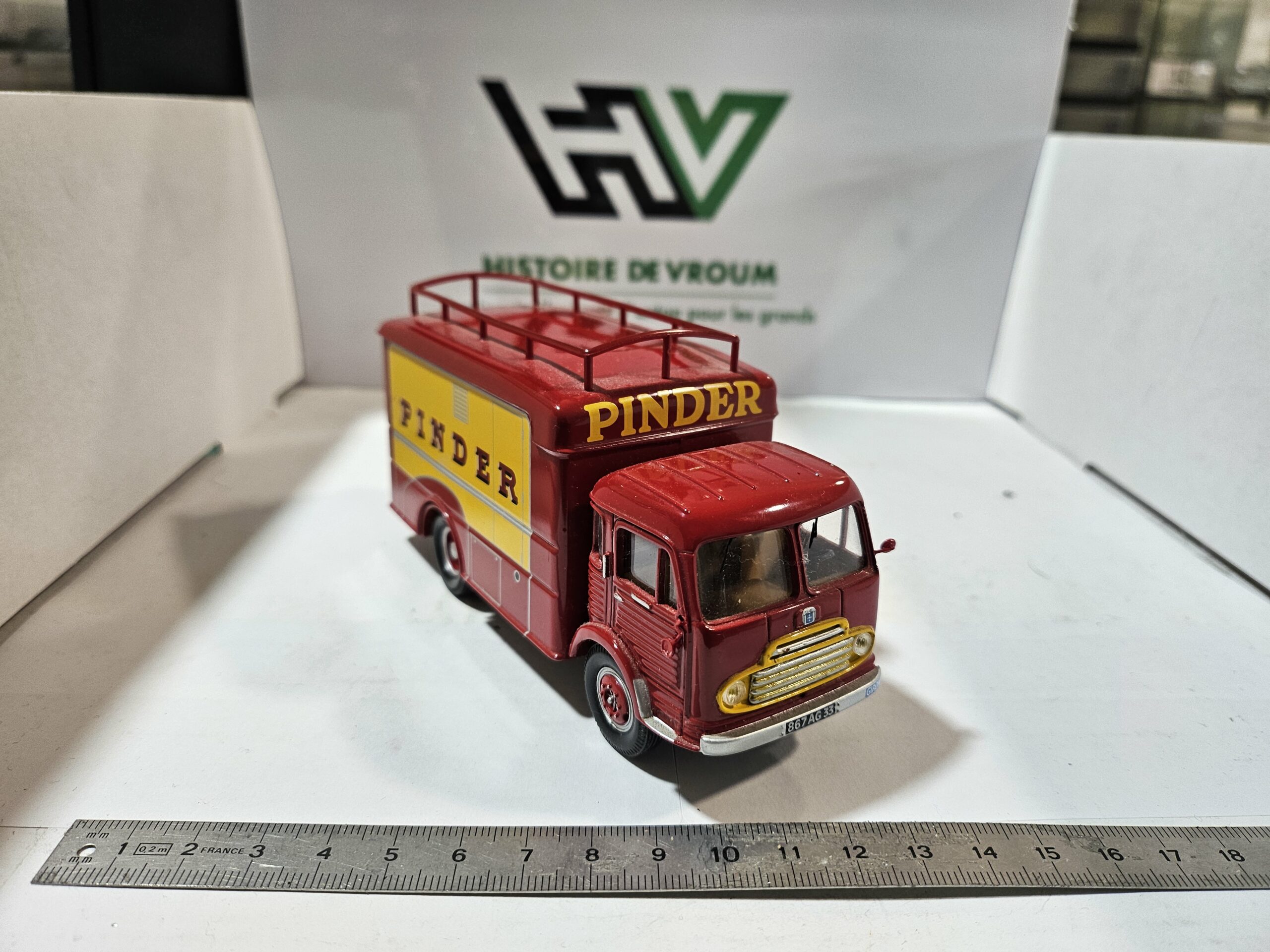 🌟 Vends : Simca Cargo "Confiserie" Cirque Pinder - Corgi Heritage (1/50e ou 1/43e) 🌟 – Image 3