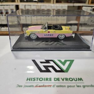 Rare Miniature - Simca Océane "ASPRO Service Sanitaire" Tour de France (1/43e)