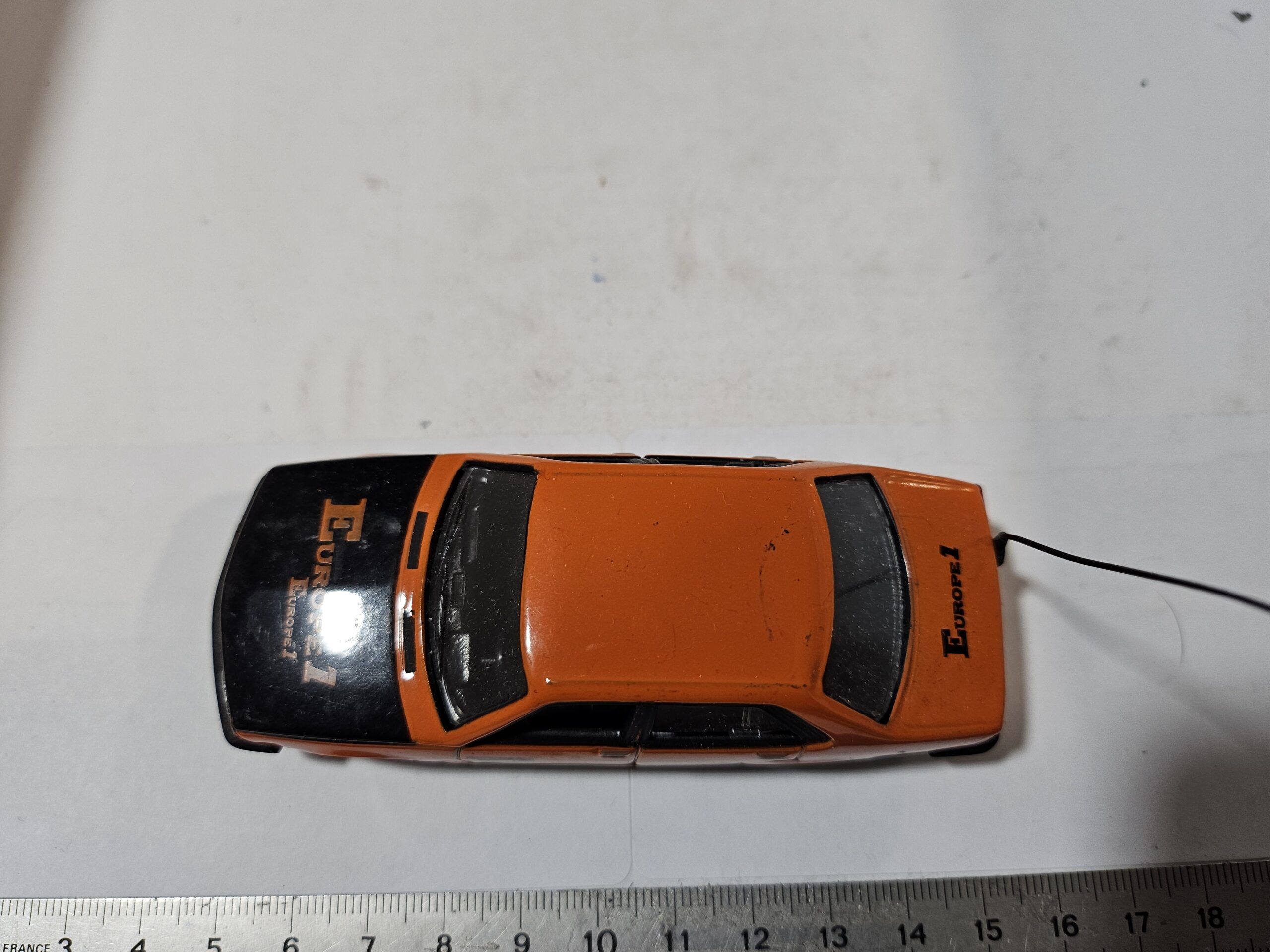 Miniature 1/43 - RENAULT 18 Berline "EUROPE 1" - Tour de France 1979 (Norev / Atlas) Manque 1 feu – Image 6