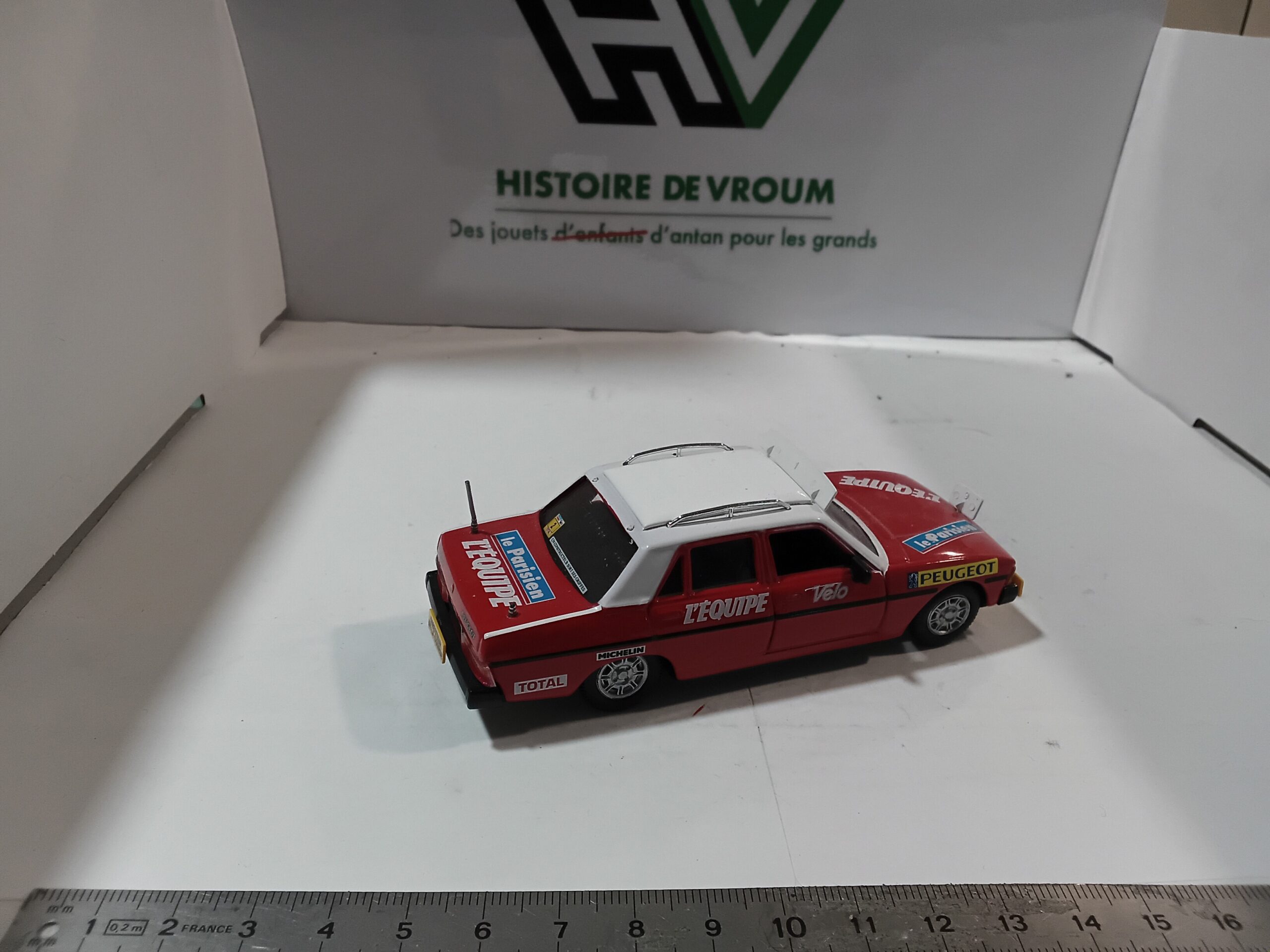 Peugeot 604 2000 Norev 1/43 "L'Equipe" – Image 6