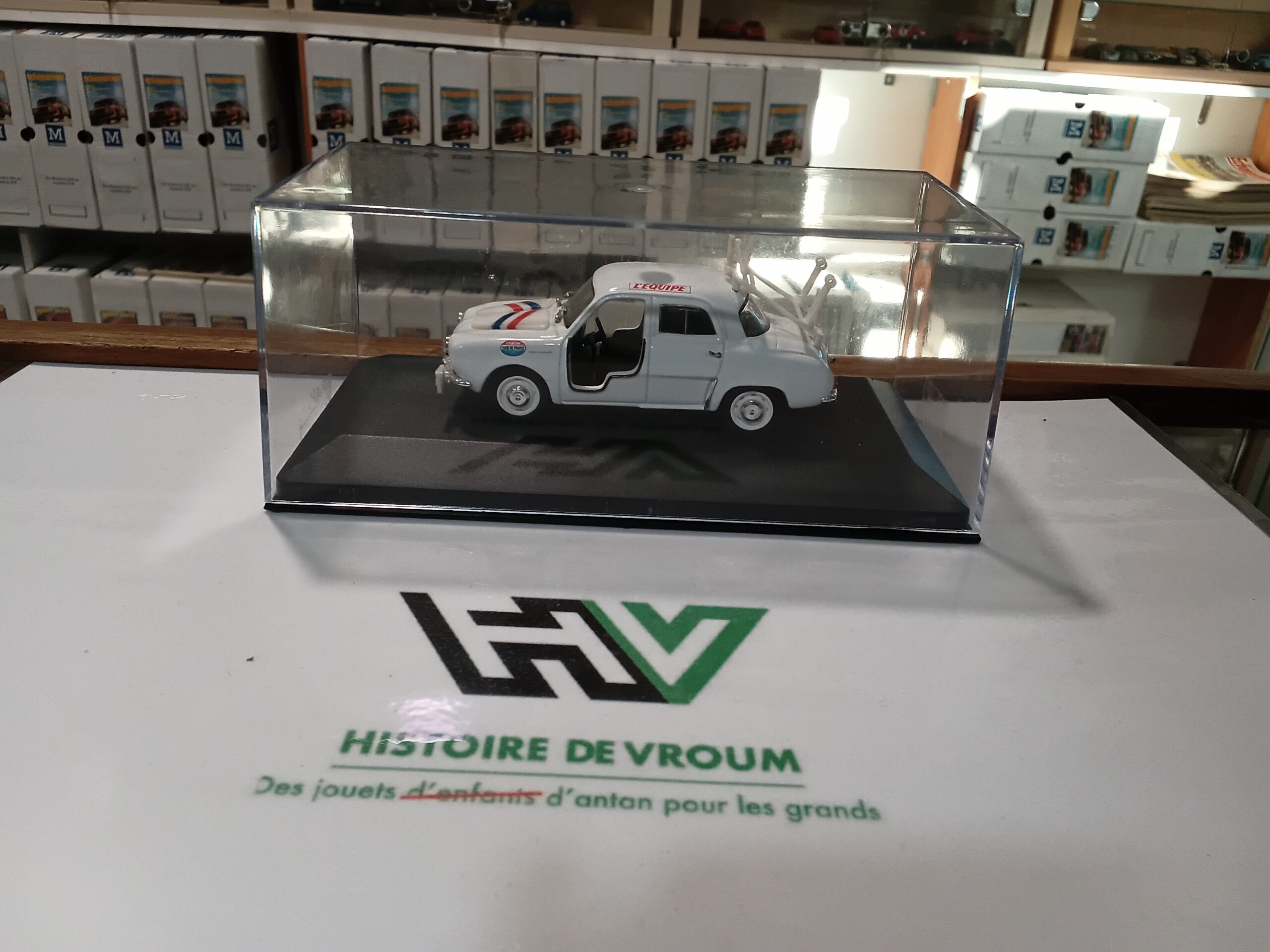 Renault Dauphine Norev 1/43 "L'Equipe"