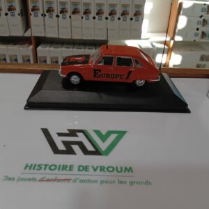 Renault 16 Orange Norev 1/43 "Europe 1"