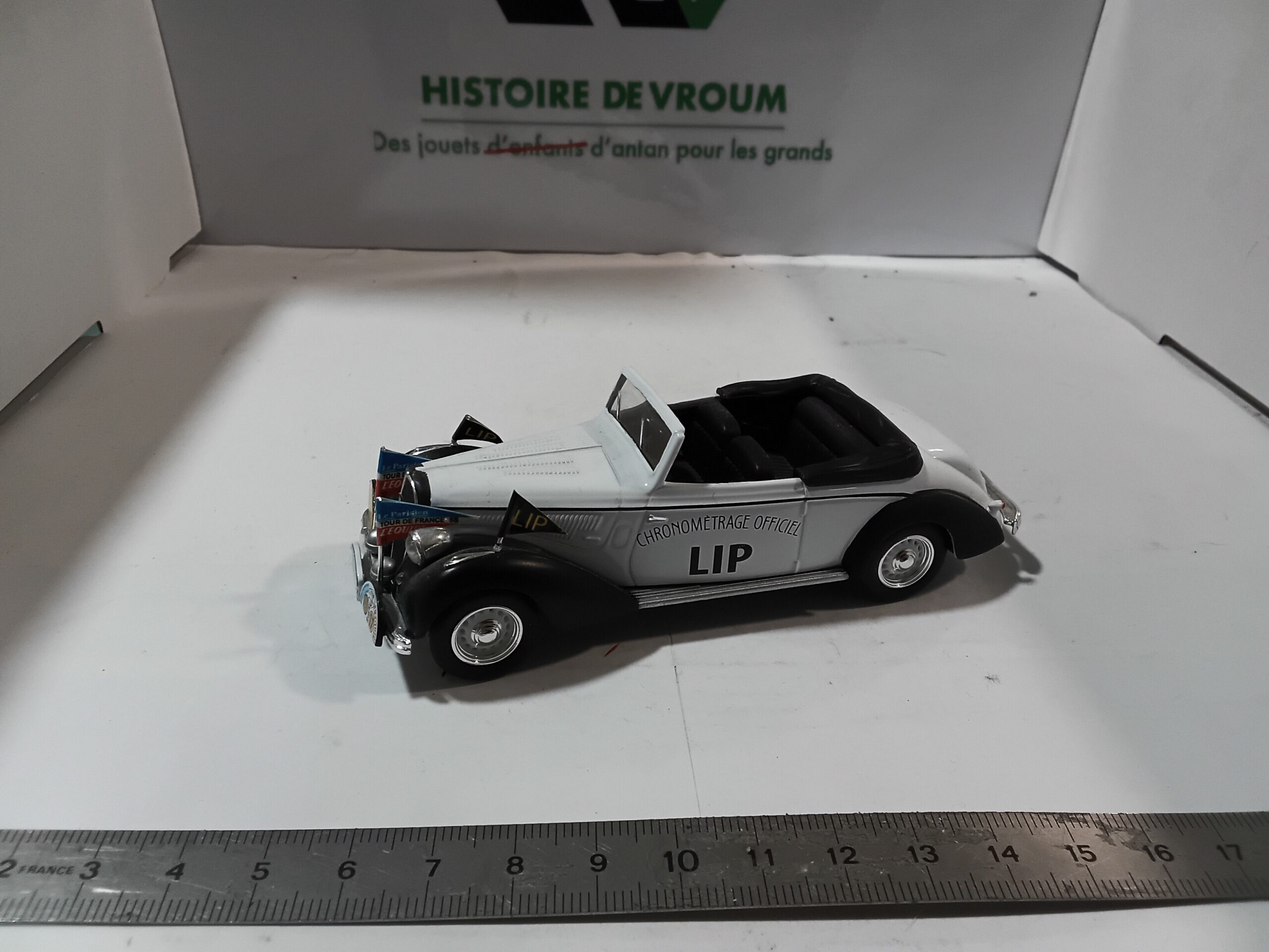 Hotchkiss 686 1/43 Norev "Chronométrage Officiel Lip" – Image 4