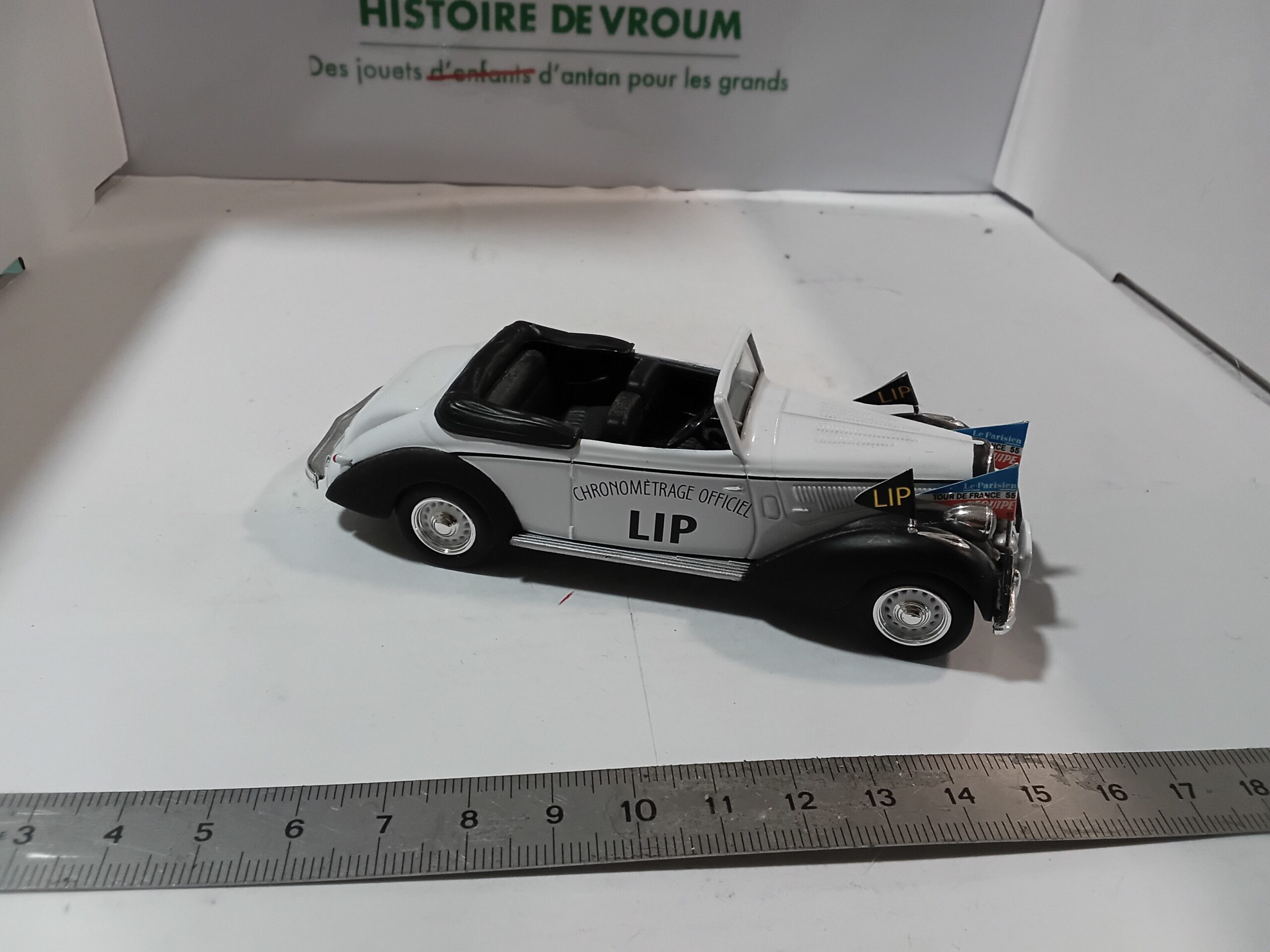 Hotchkiss 686 1/43 Norev "Chronométrage Officiel Lip" – Image 5