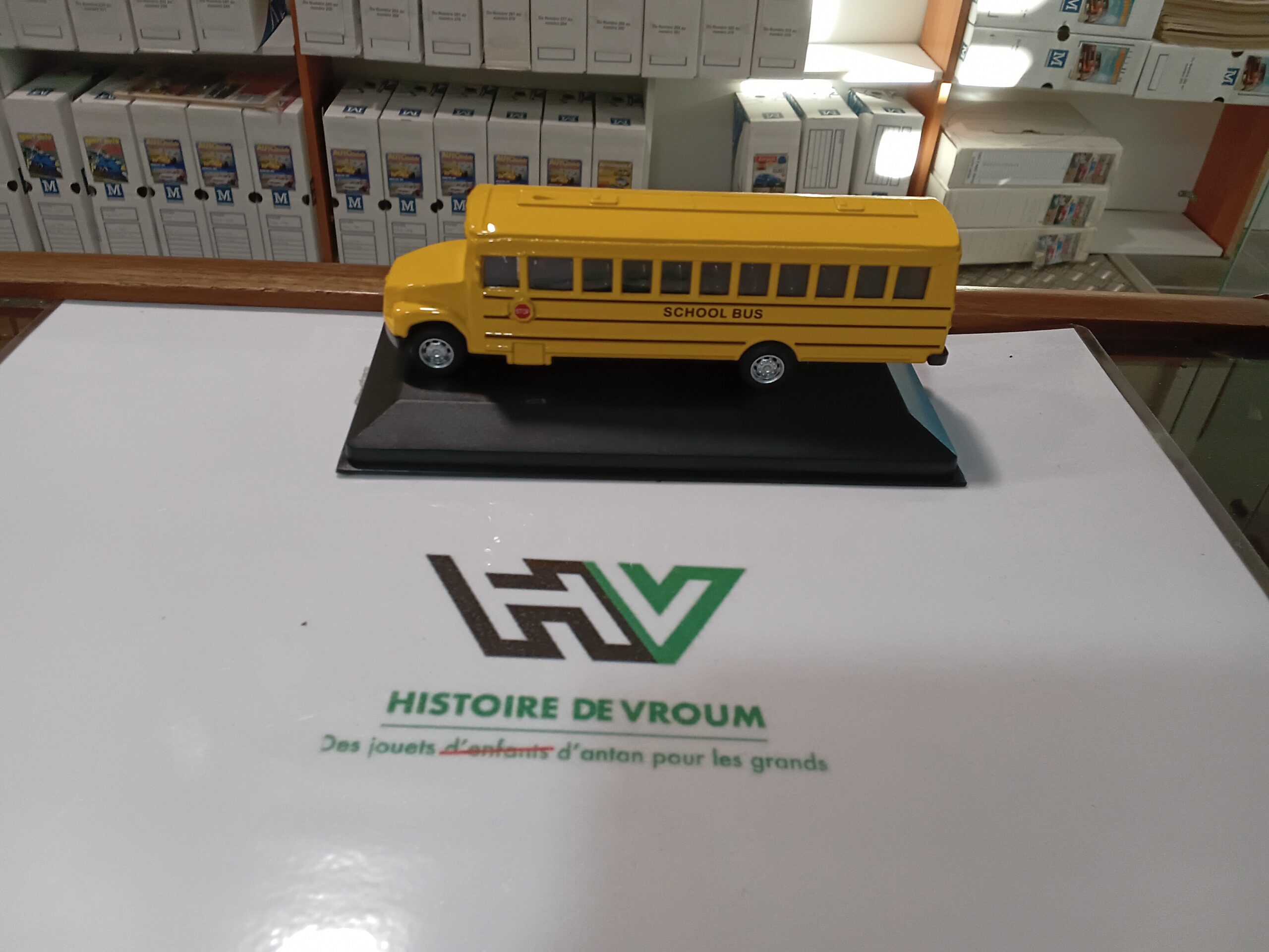 Bus USA "School Bus" Jaune 1/43
