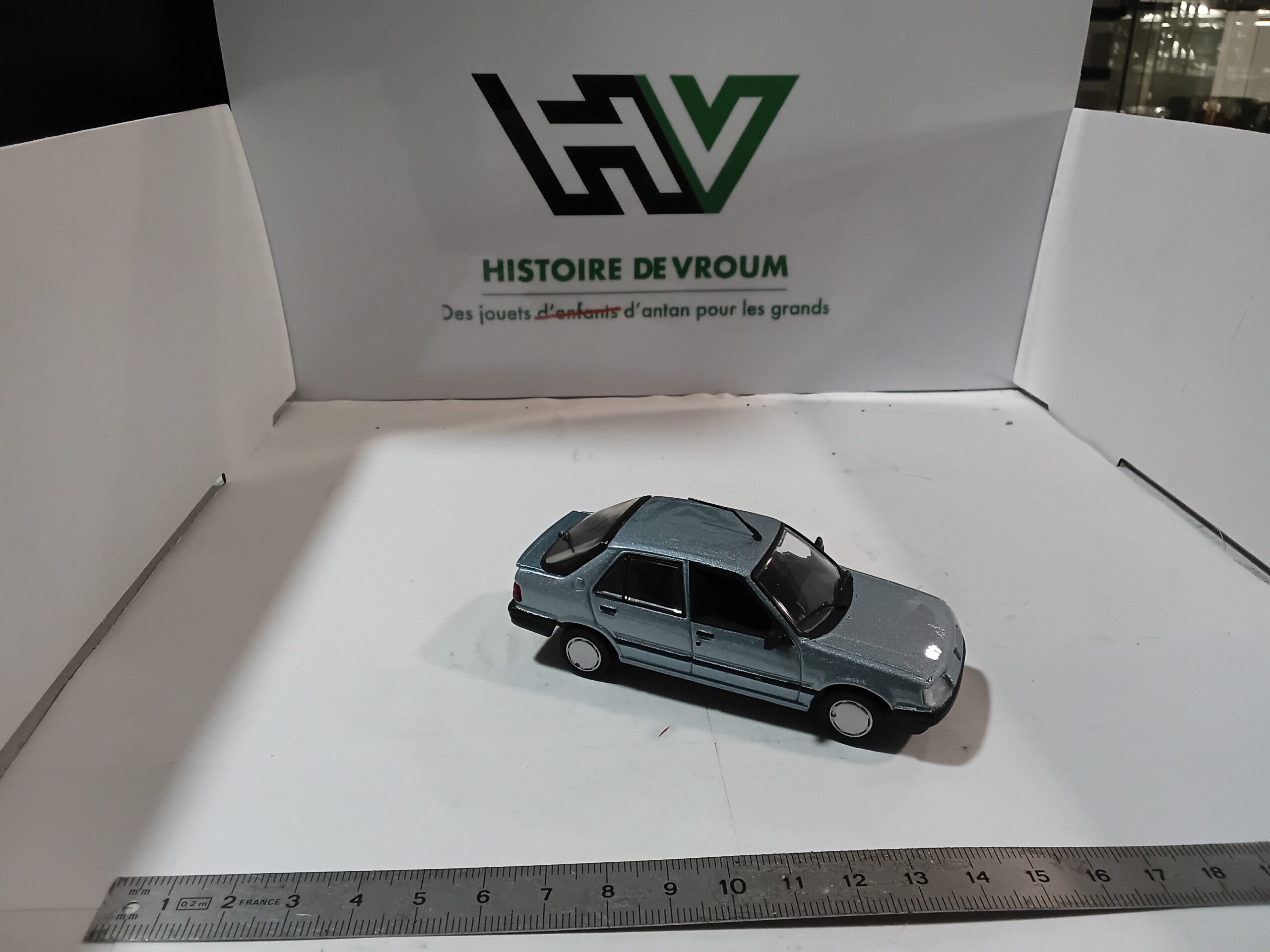 Miniature NOREV 1/43 - PEUGEOT 309 5 PORTES - Bleu Métallisé - NEUF Boîte Collection – Image 6