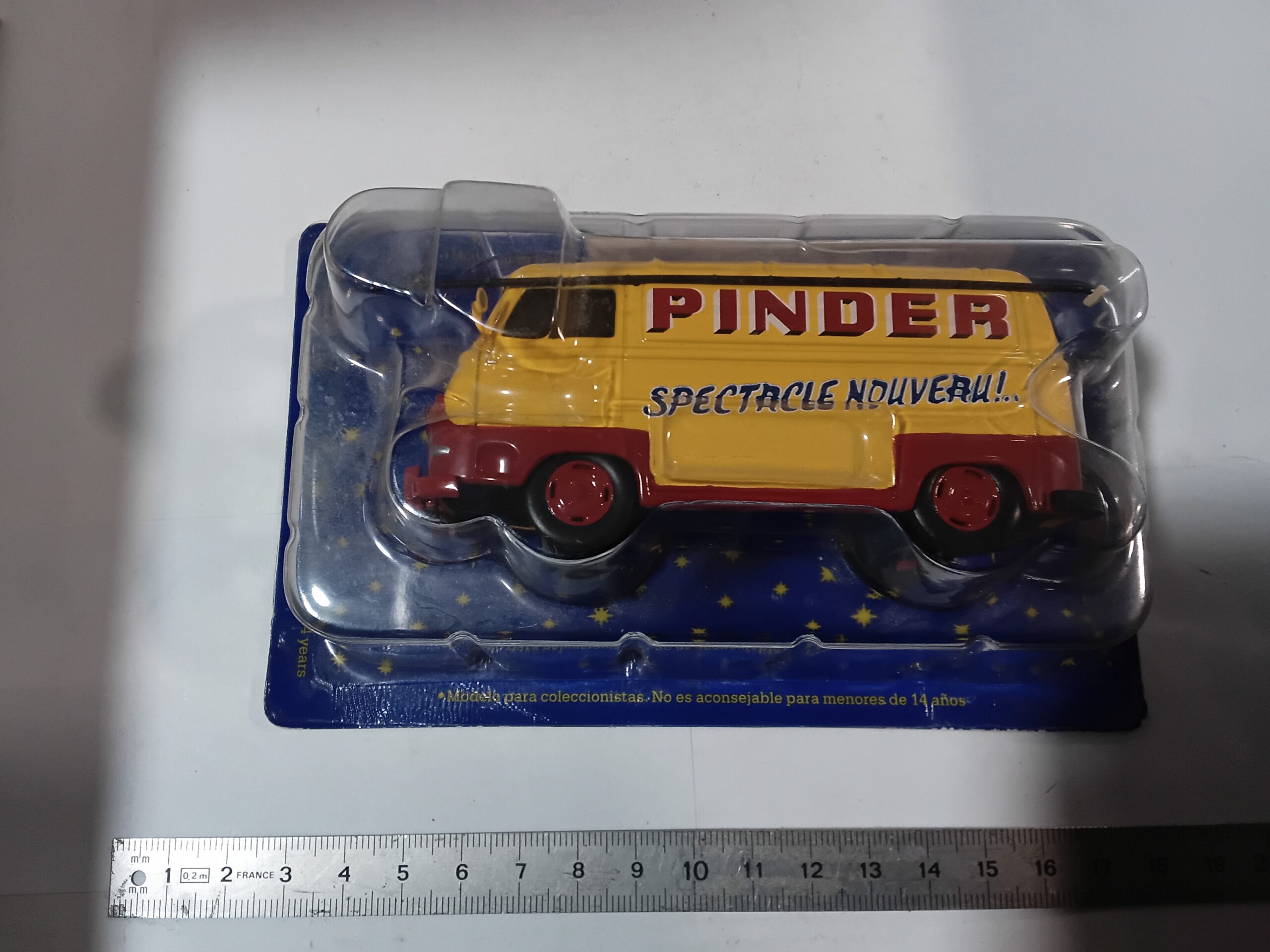 Camion Service Affichage - Cirque Pinder 1/43 Collection Renault Estafette