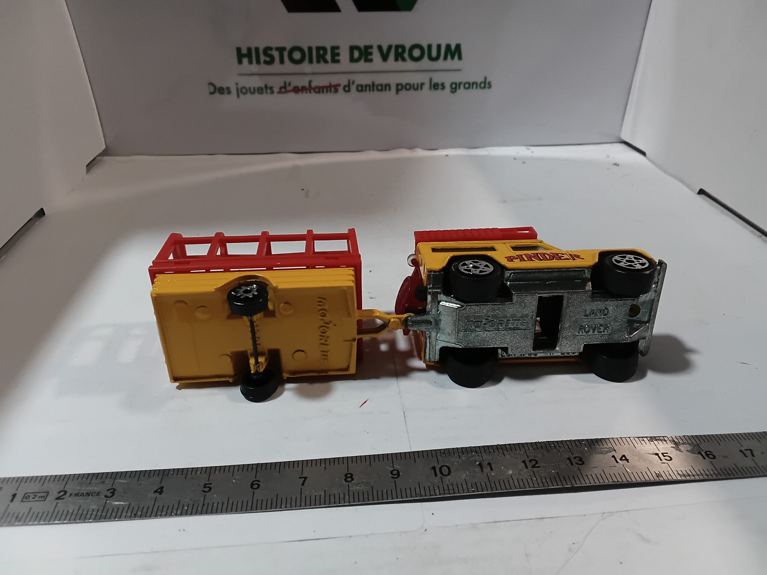 Land Rover avec remorque Lions - Cirque Pinder Majorette Collection – Image 4