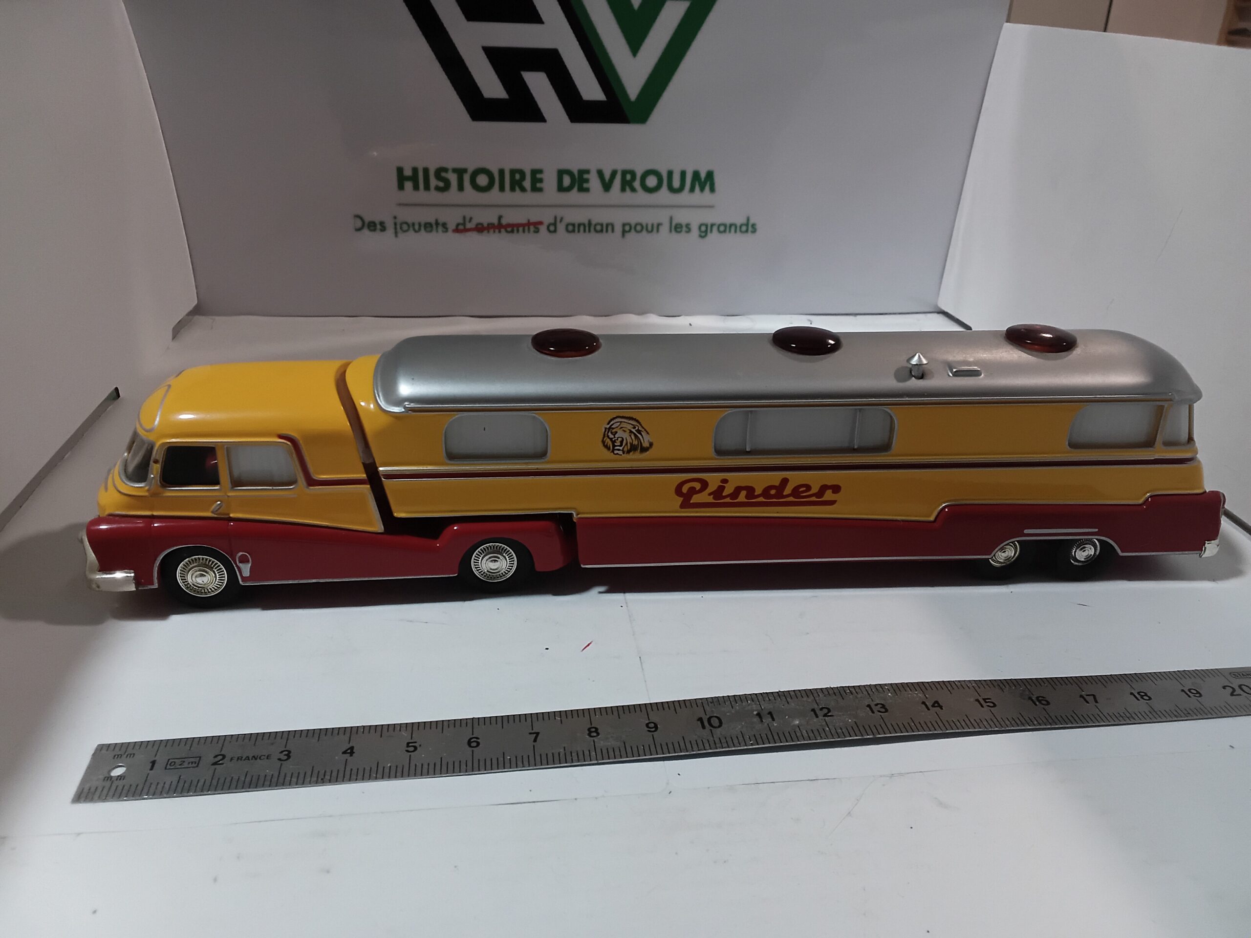 Caravane Loge - Cirque Pinder 1/64 Collection