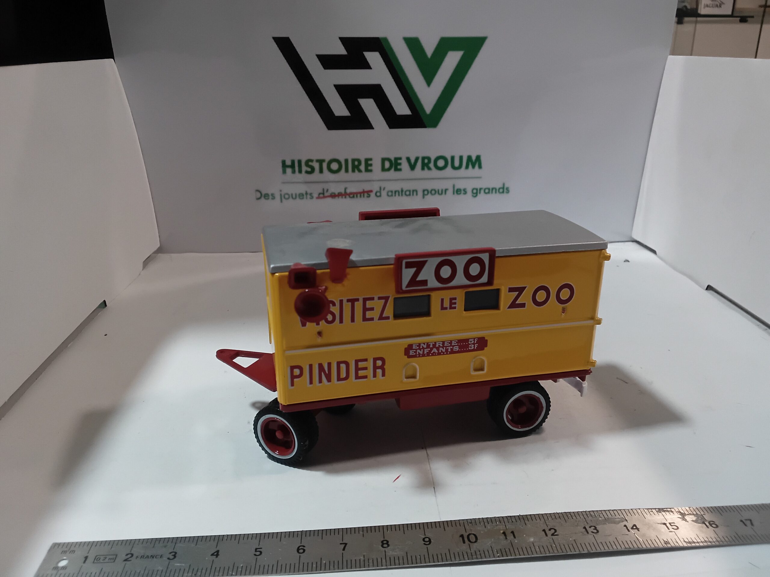 Remorque Zoo - Cirque Pinder 1/43 Collection – Image 3