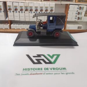 Unic Taxi Matchbox Bleu 1907 1/43