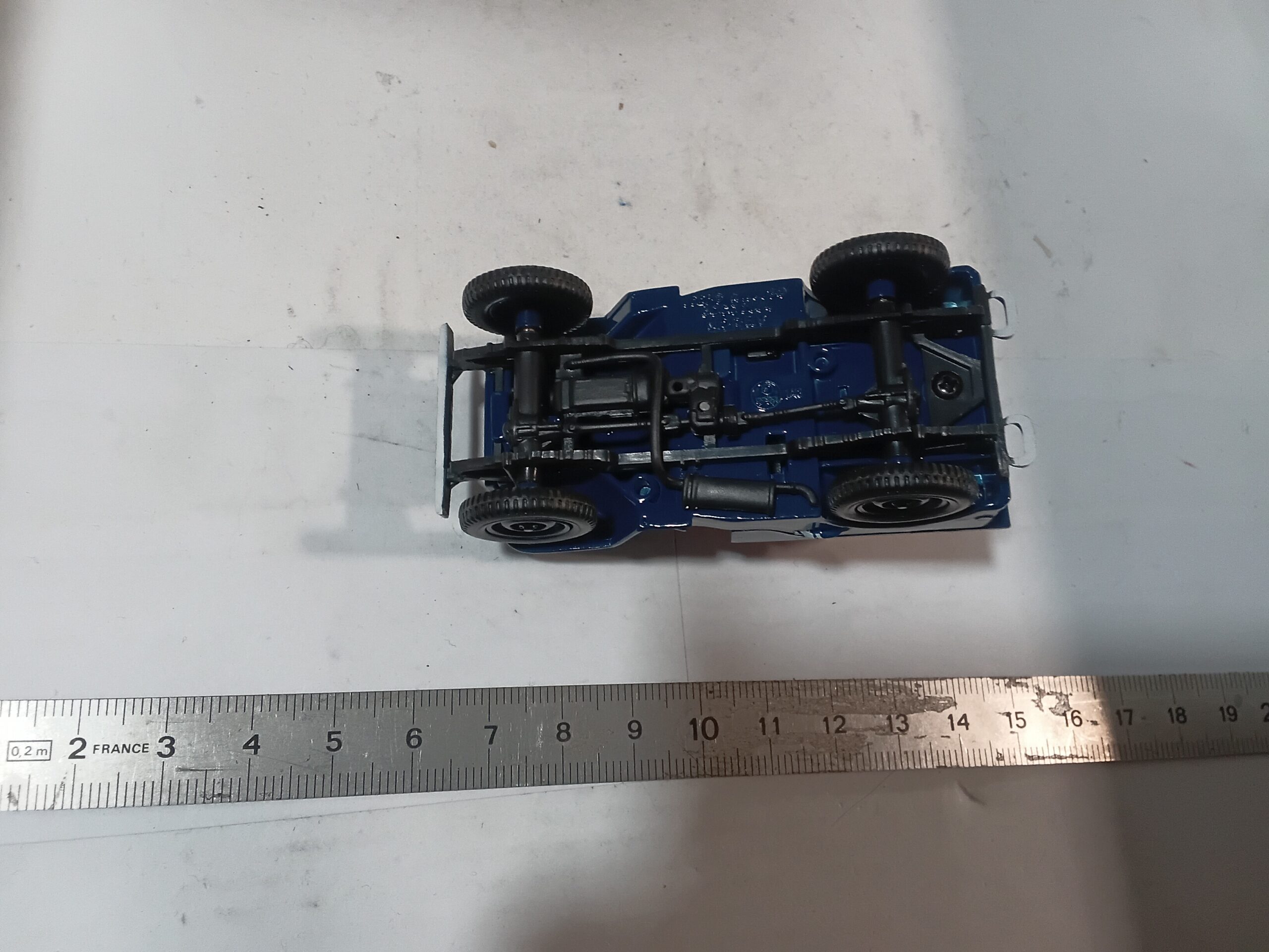 Jeep Willys Gendarmerie 1/43 1945 Norev – Image 8