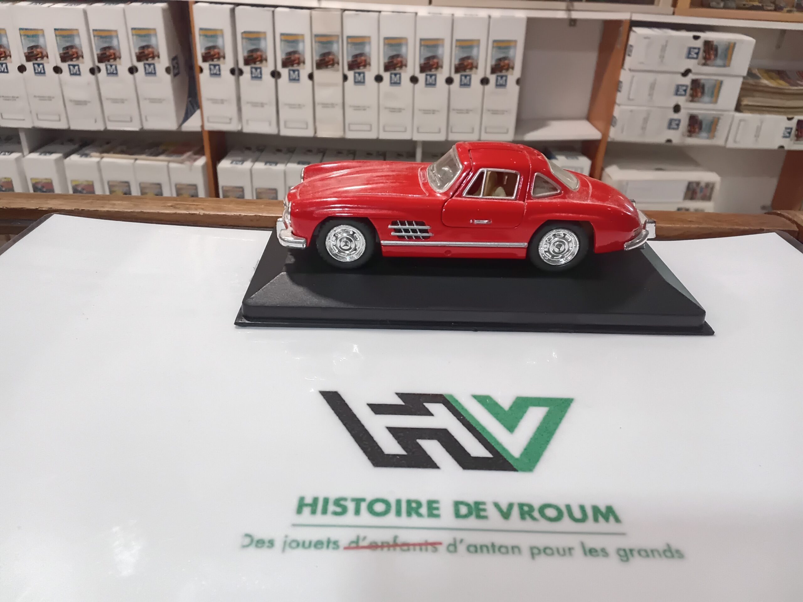 Mercedes-Benz 300 SL 1954 1/36 Rouge