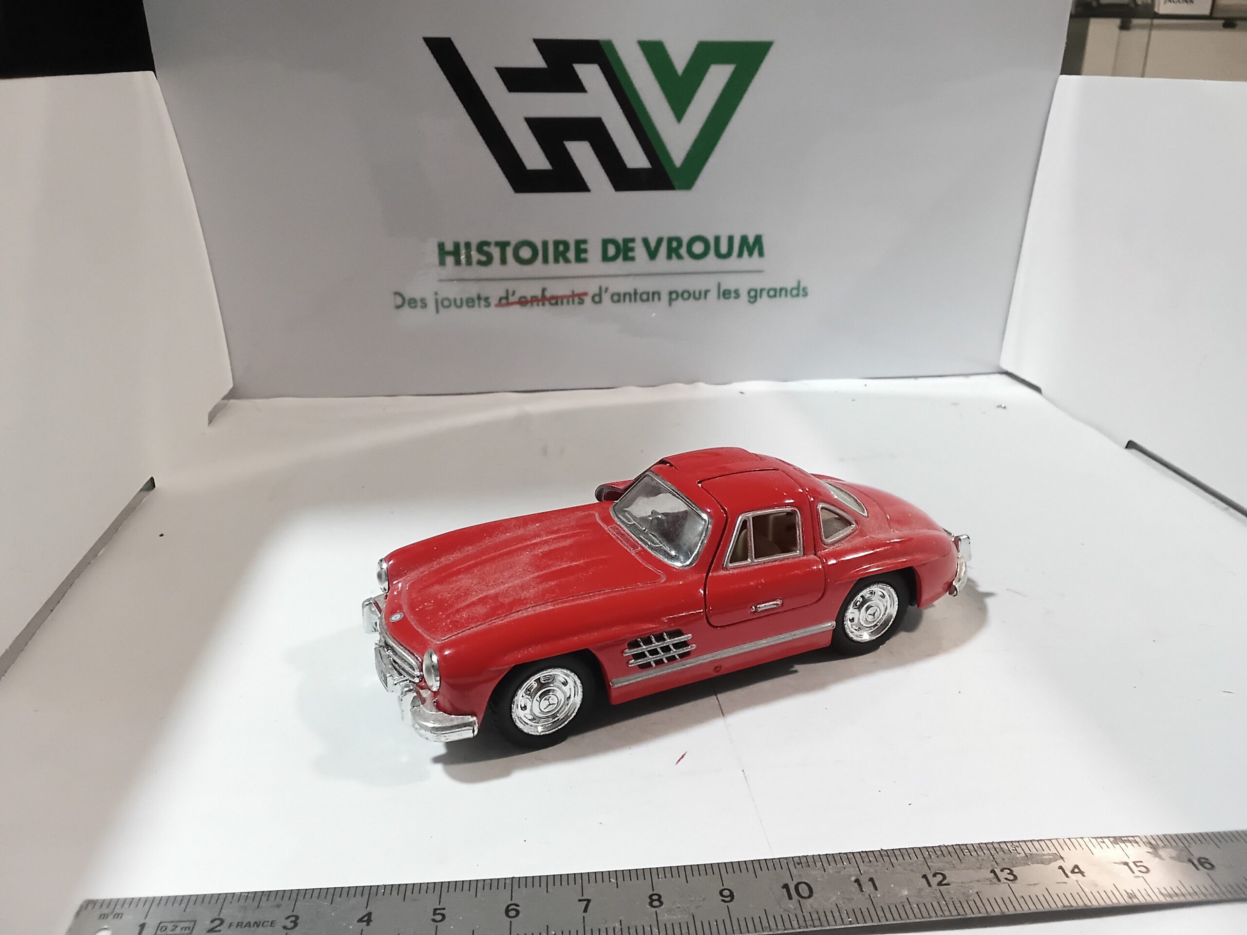 Mercedes-Benz 300 SL 1954 1/36 Rouge – Image 5