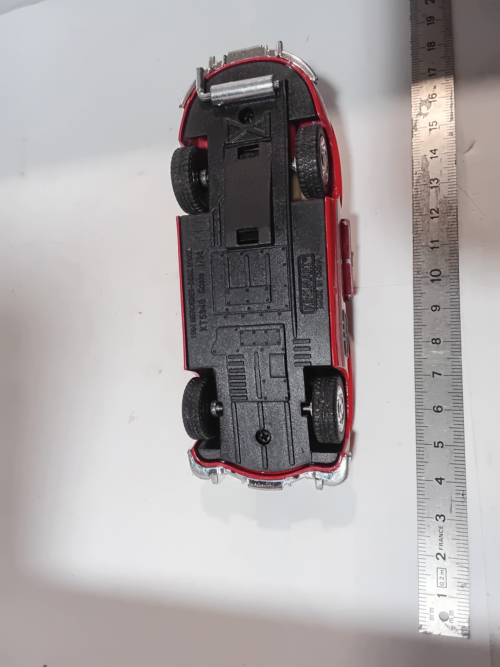 Mercedes-Benz 300 SL 1954 1/36 Rouge – Image 8