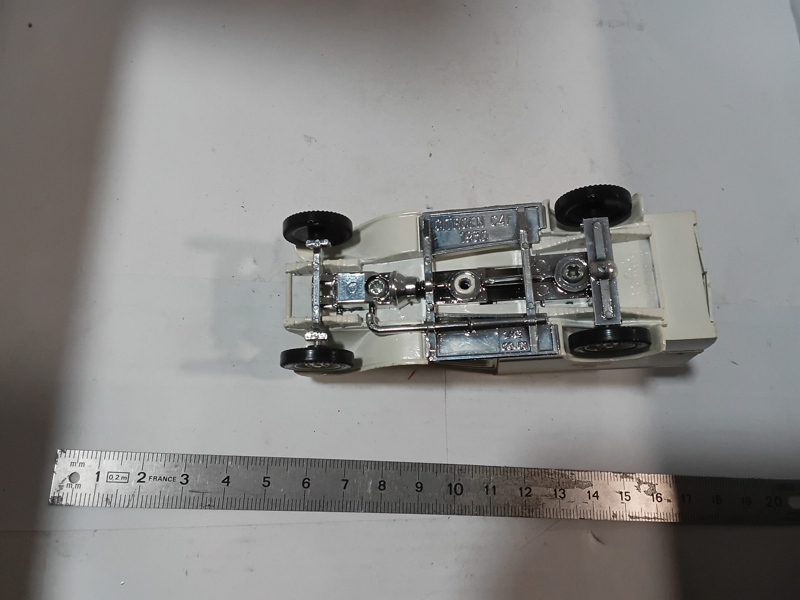 Citroën C4F 1930/50 Ambulance Solido 1/43 Blanche – Image 8