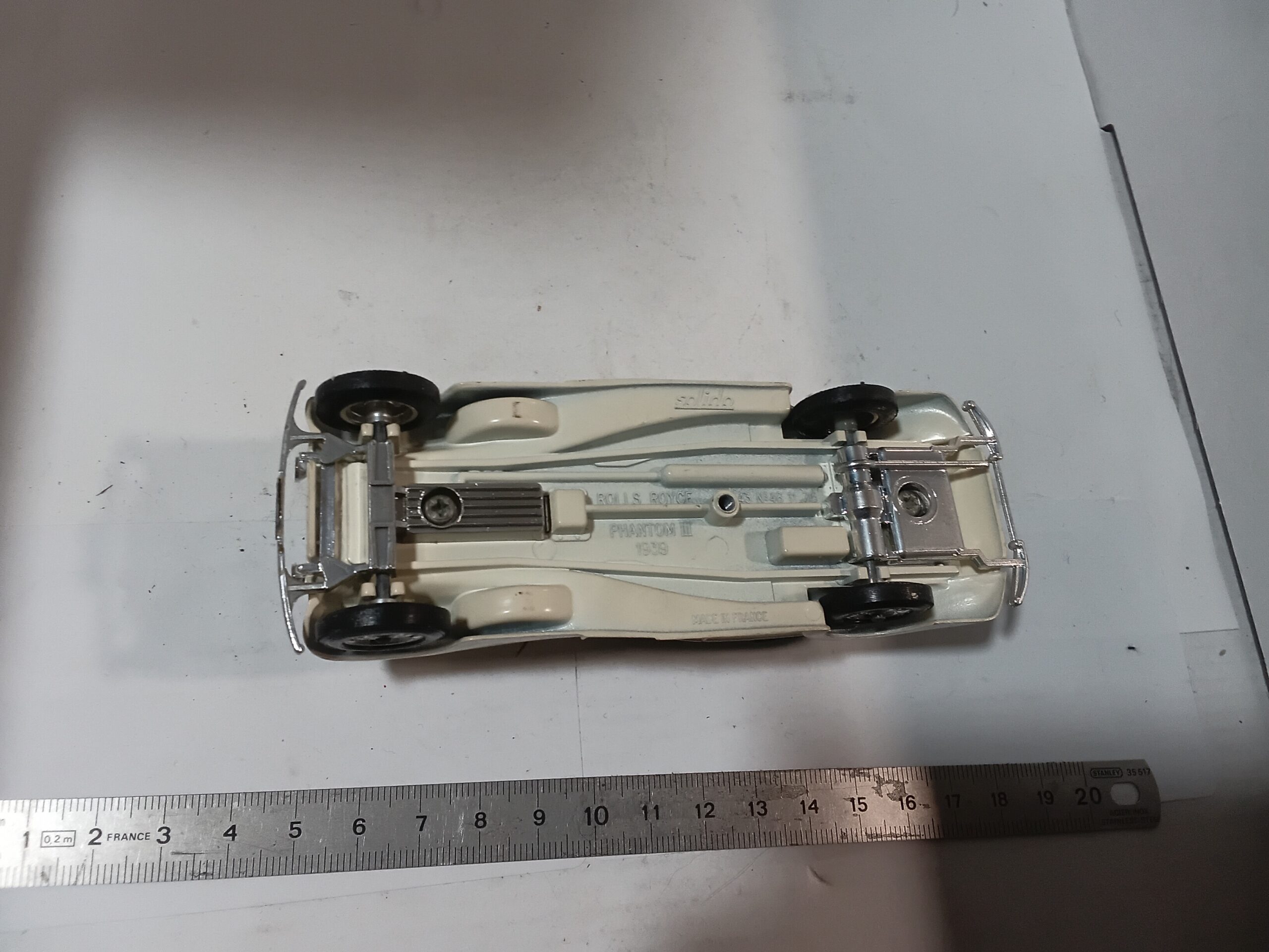 Rolls Royce Phantom 3 1939 Solido 1/43 Beige – Image 8