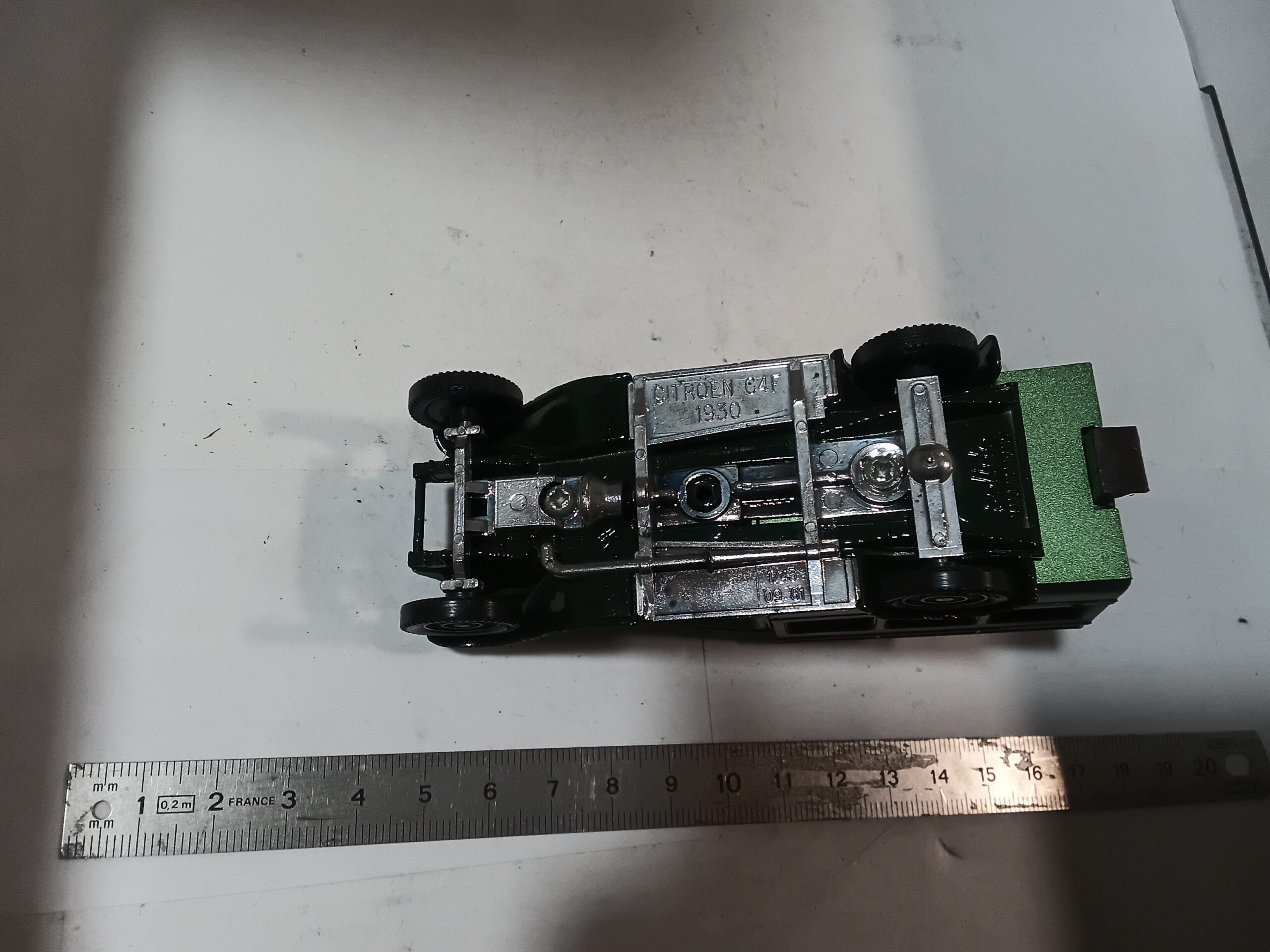 Citroën C4F 1930 MiniBus Solido 1/43 Verte – Image 8