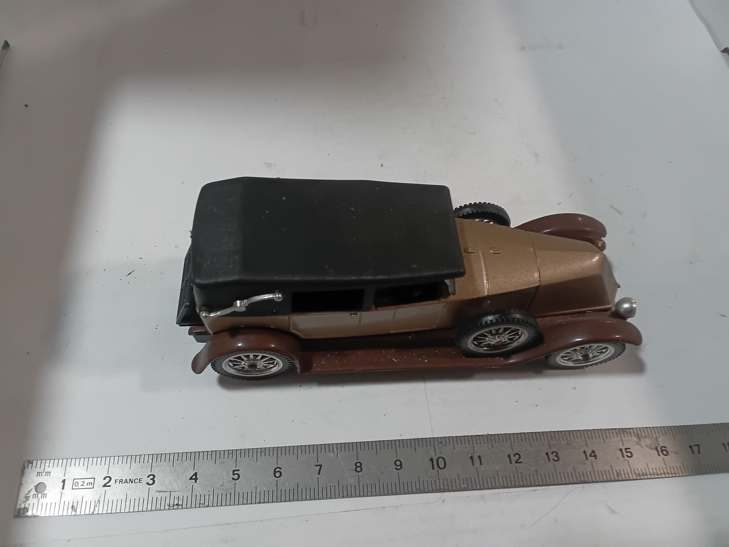 Renault 40CV 1/43 Solido Marron – Image 6