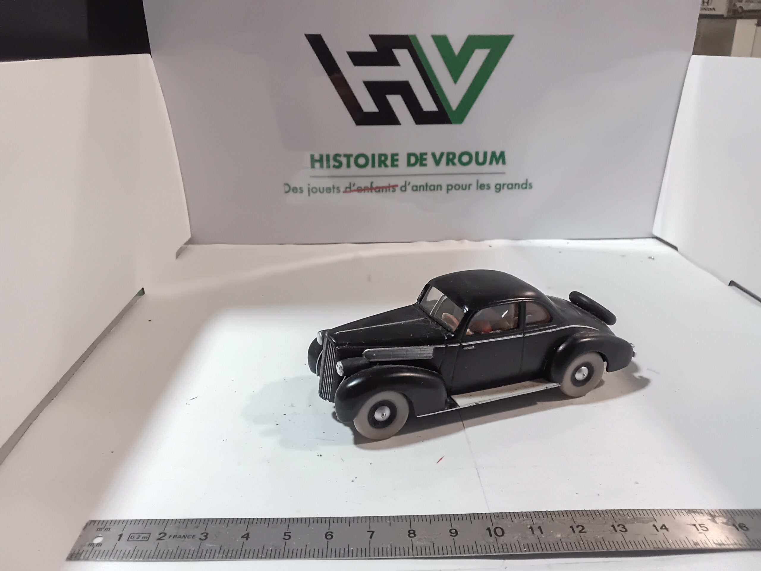 Packard du Roi Muskar ( Tintin n°18 ) 1/43 Noire Atlas – Image 5