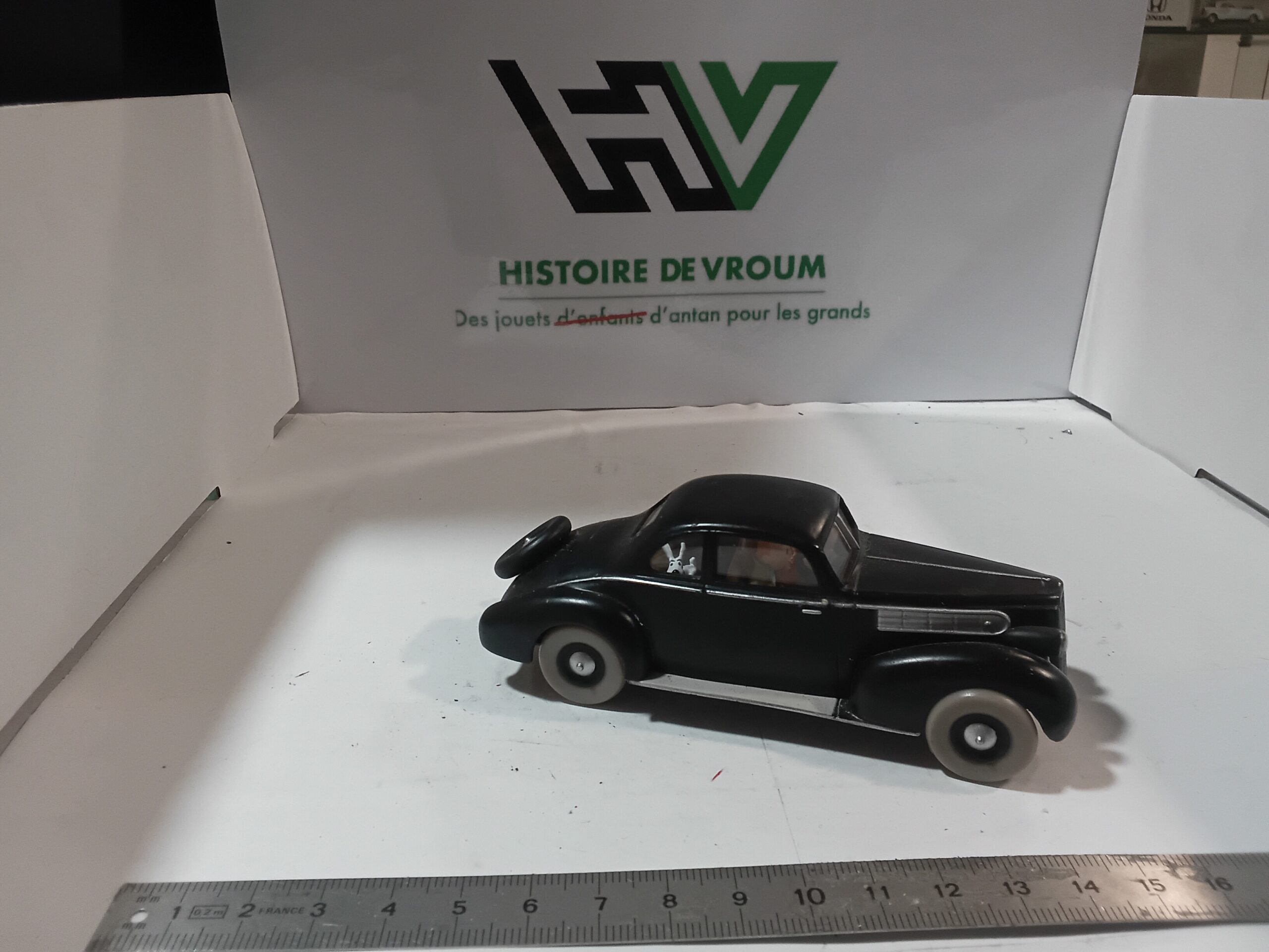 Packard du Roi Muskar ( Tintin n°18 ) 1/43 Noire Atlas – Image 7