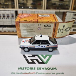 Renault 11 Police 1983 - Norev 1/43 - État Neuf avec Boîte
