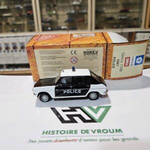 Miniature Simca 1100 Police (1967) - Norev 1/43 - Neuve en boîte