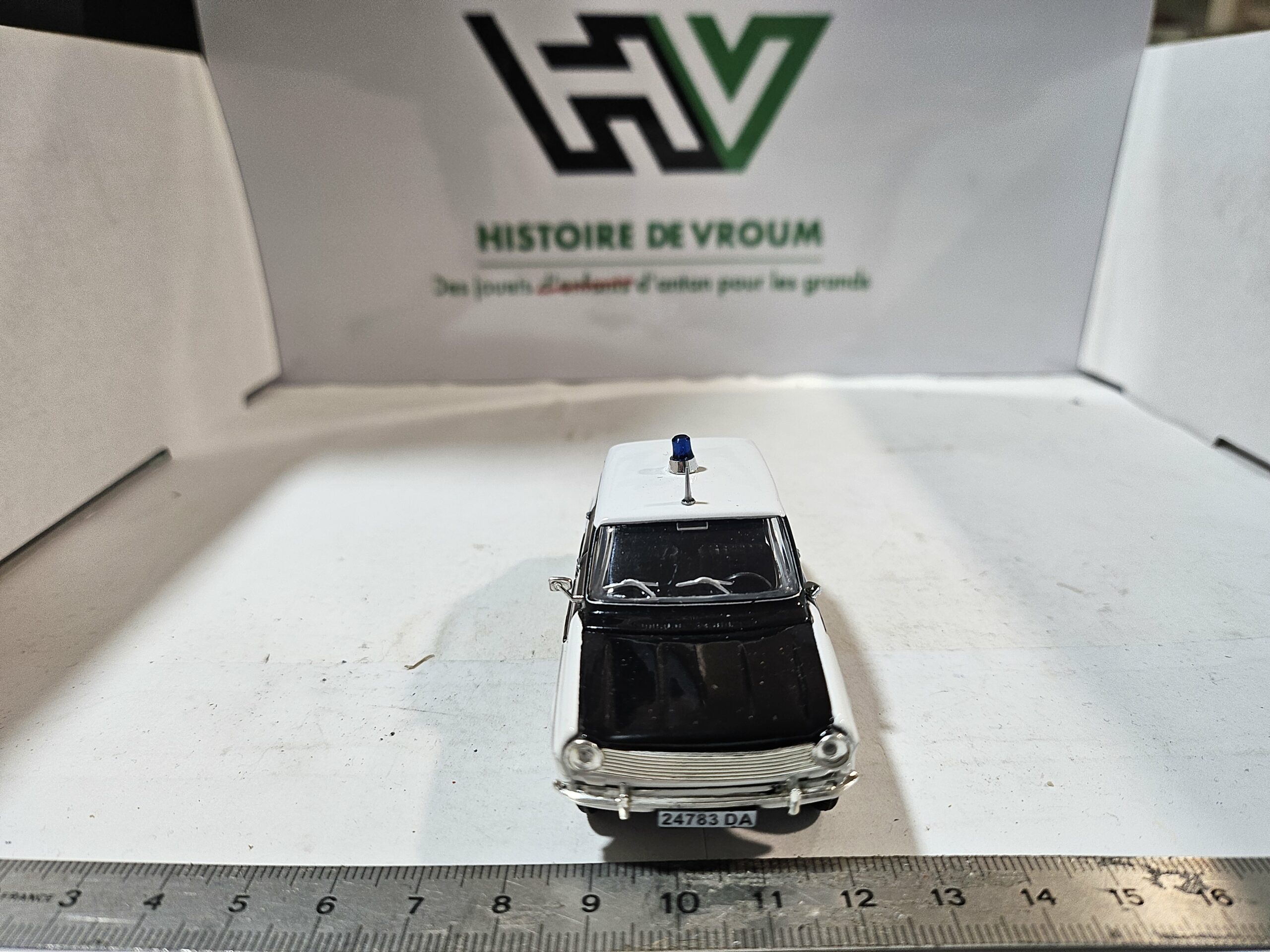 Miniature Simca 1100 Police (1967) - Norev 1/43 - Neuve en boîte – Image 6